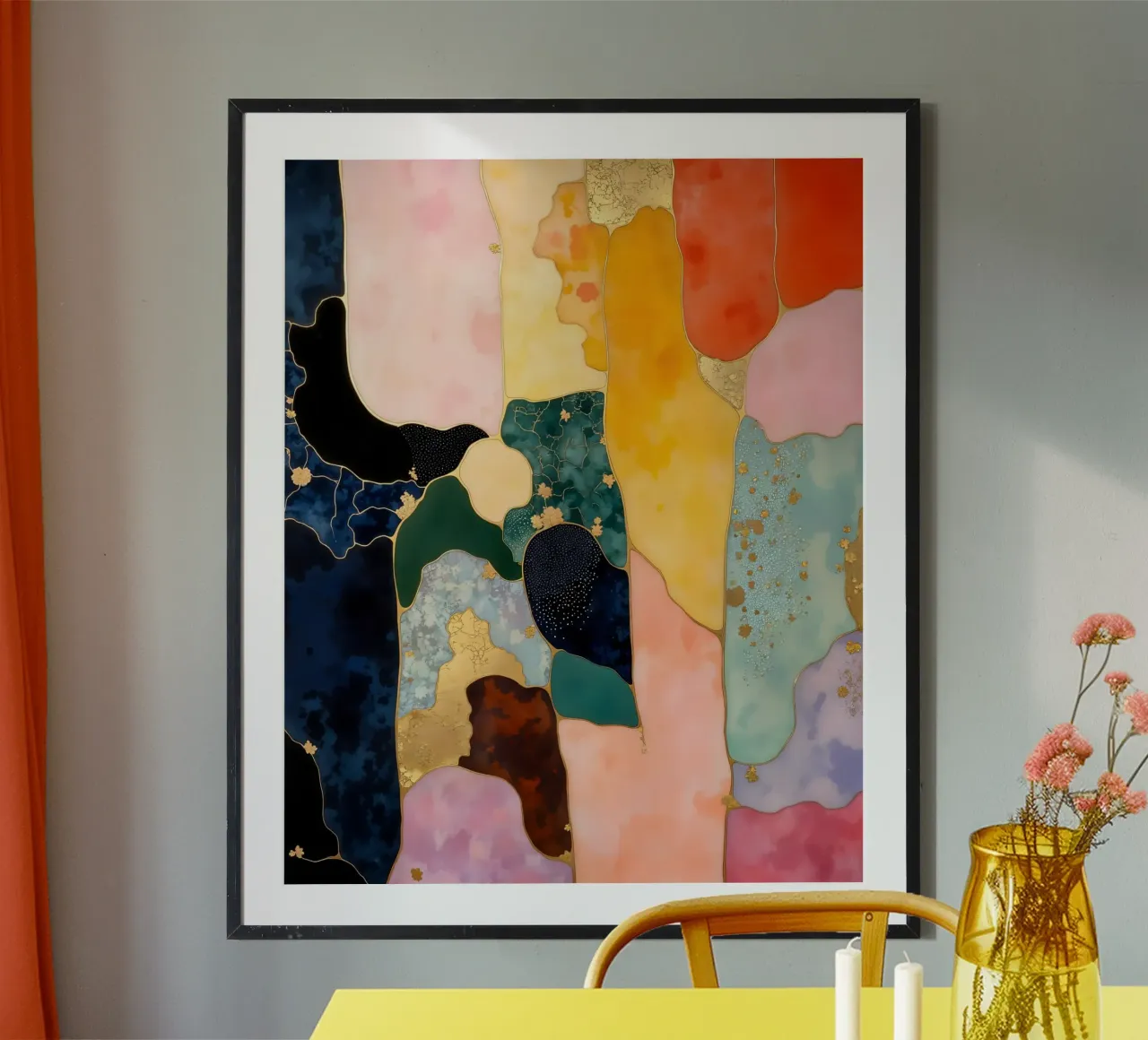 Luxe Mosaic Kunstdruck Poster von 83oranges