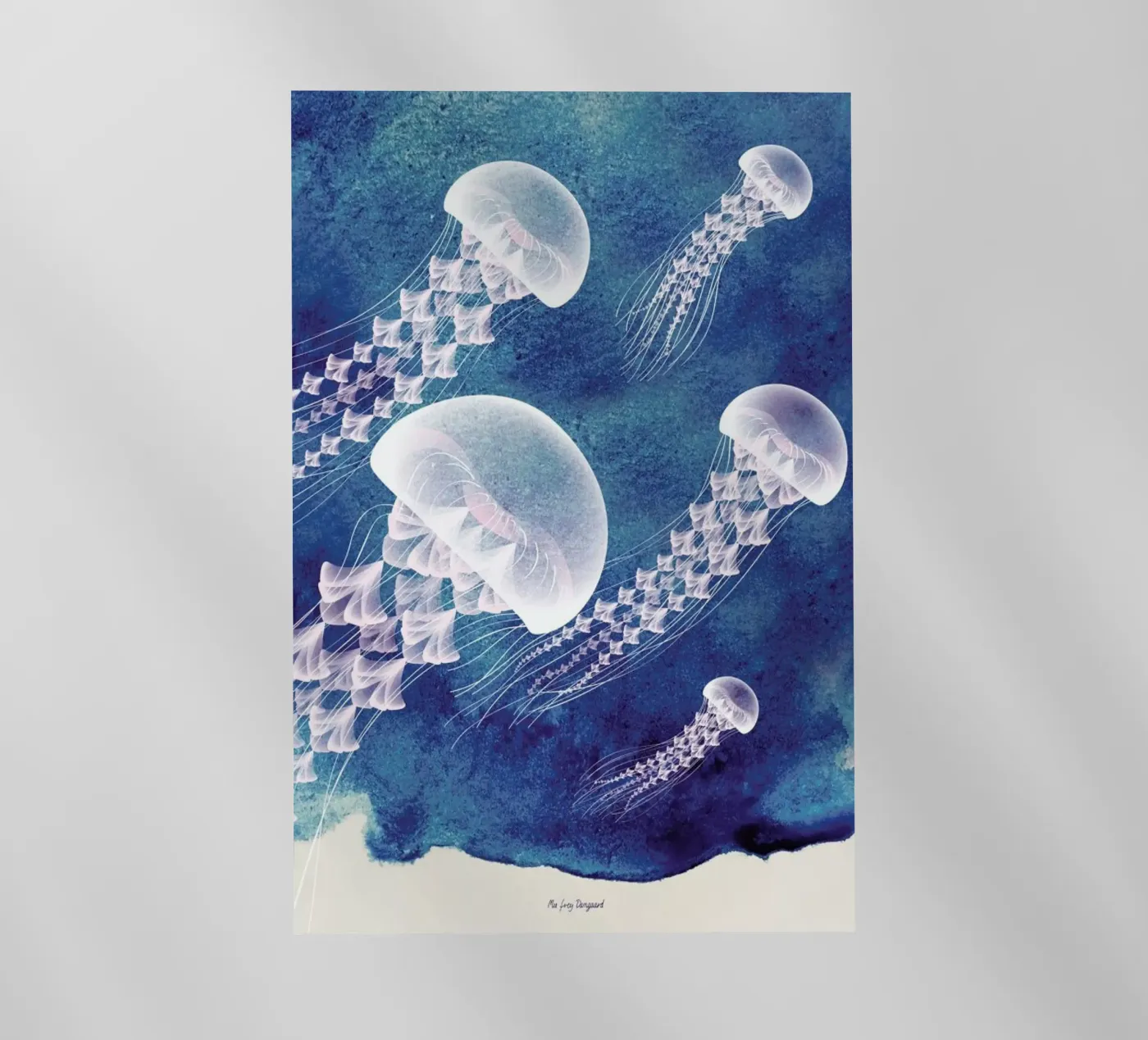 Jellyfish pellicola backlit da Mie Frey Damgaard