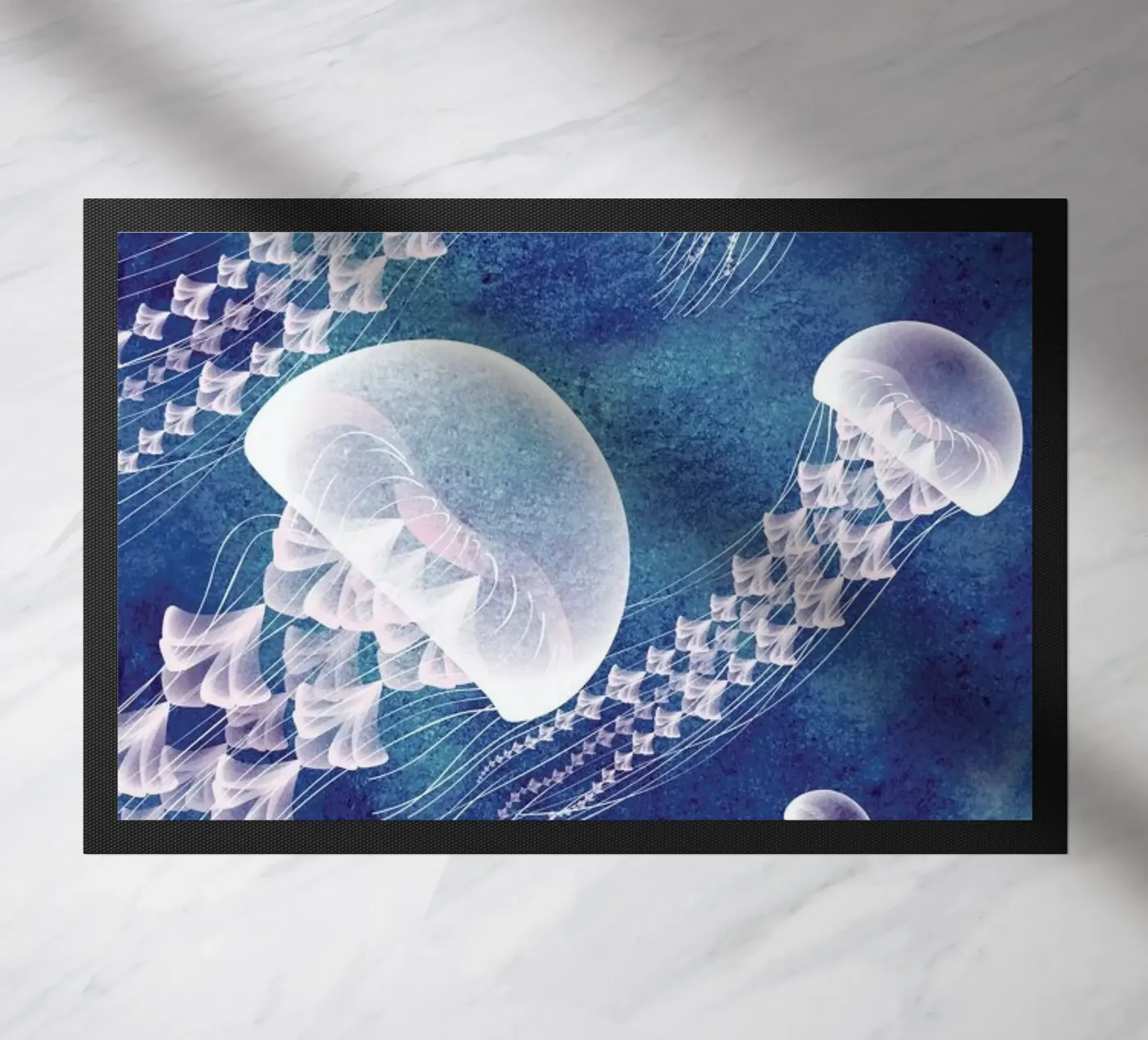 Jellyfish deurmat van Mie Frey Damgaard