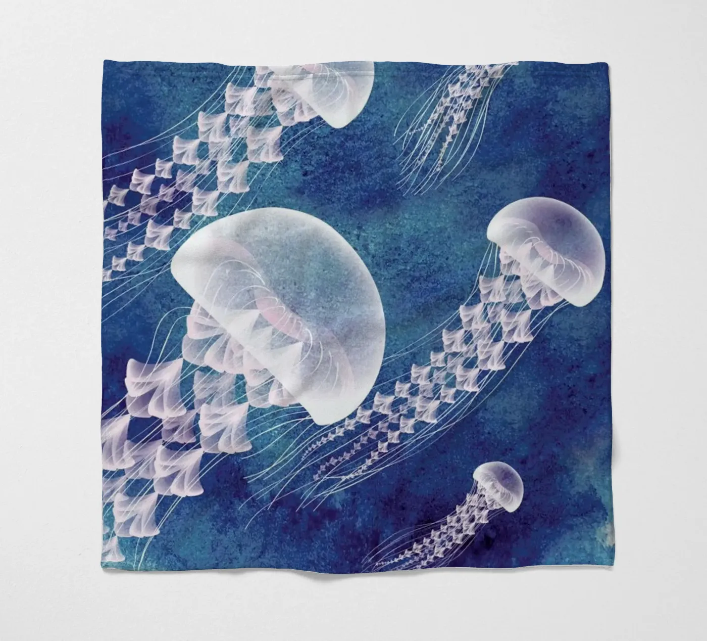 Jellyfish Fleecedecke von Mie Frey Damgaard
