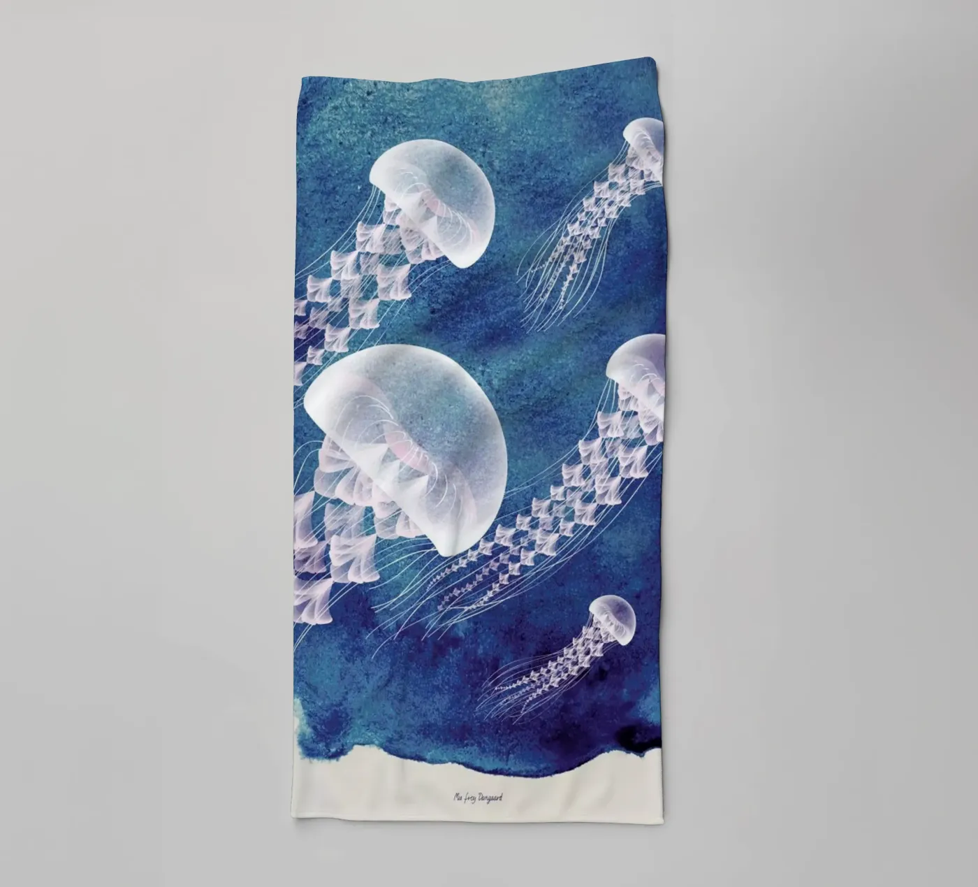 Jellyfish badhanddoek van Mie Frey Damgaard