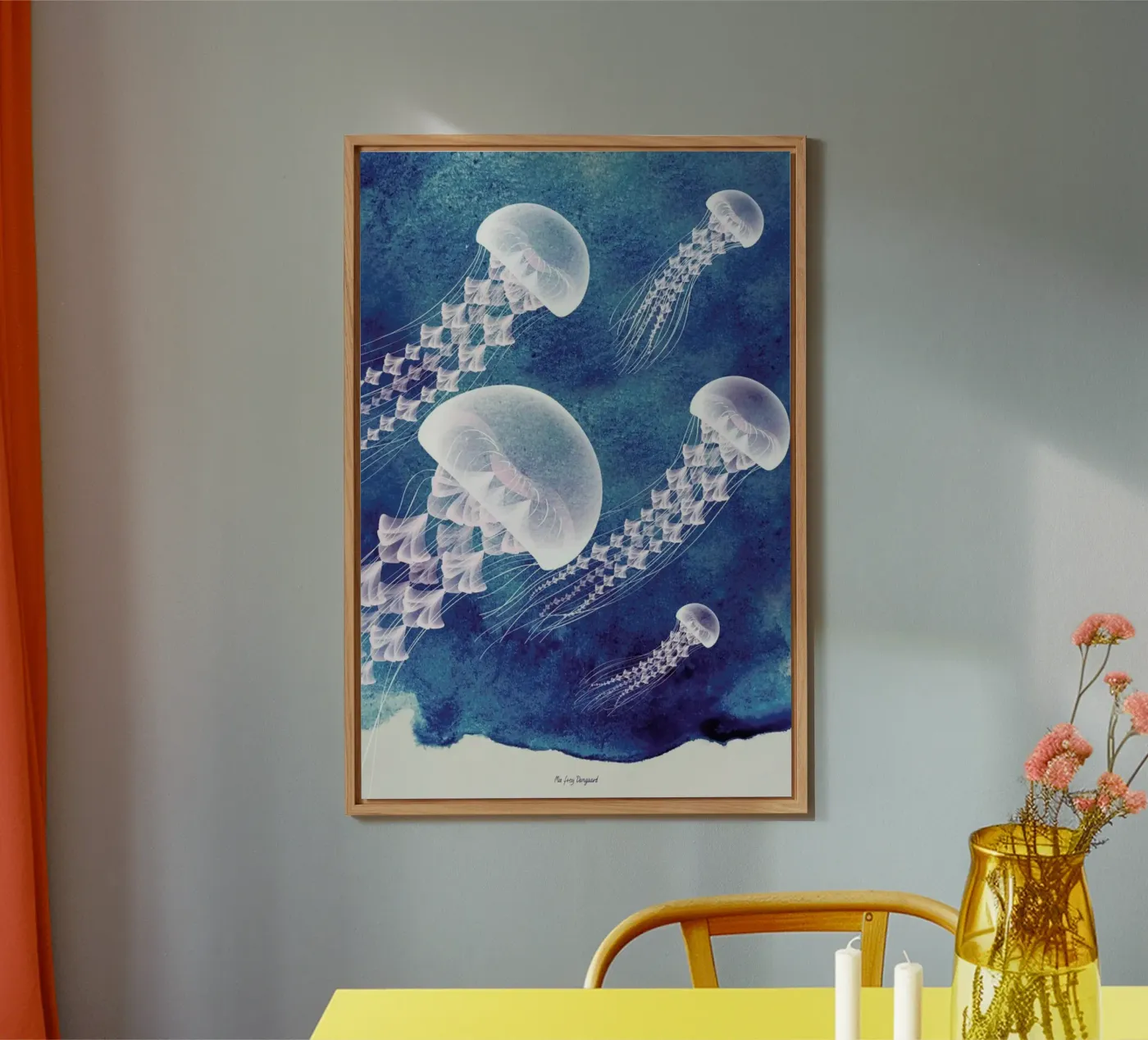 Jellyfish pannello forex da Mie Frey Damgaard