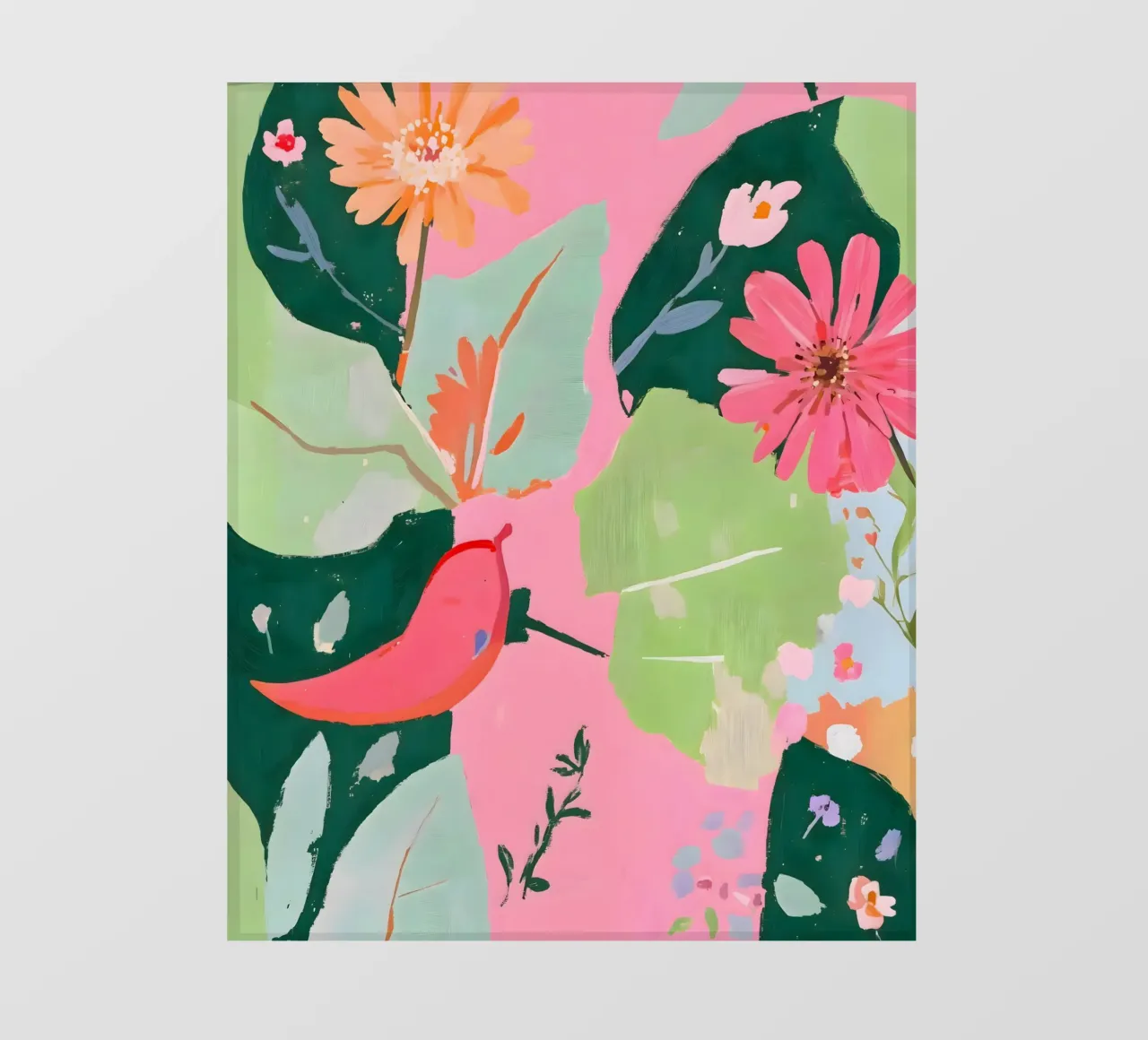 Floral & Chili Pepper photo wallpaper by 83oranges