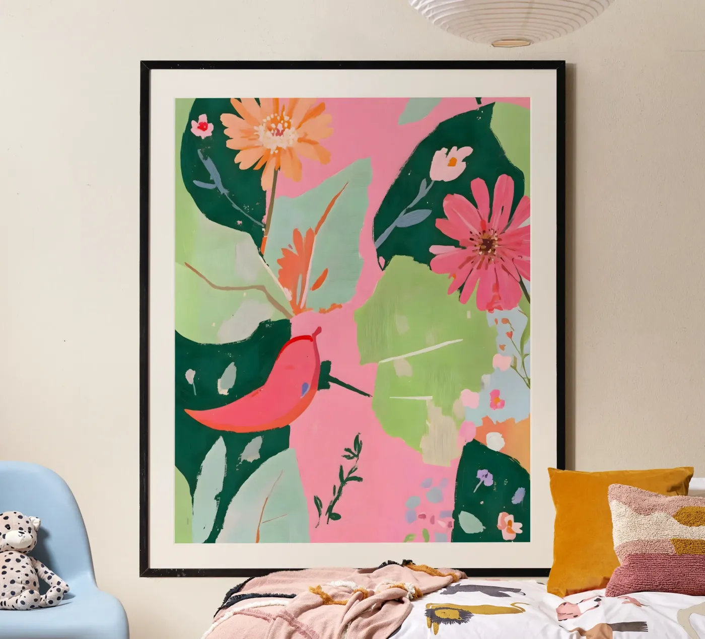 Floreale e peperoncino poster da 83oranges.com