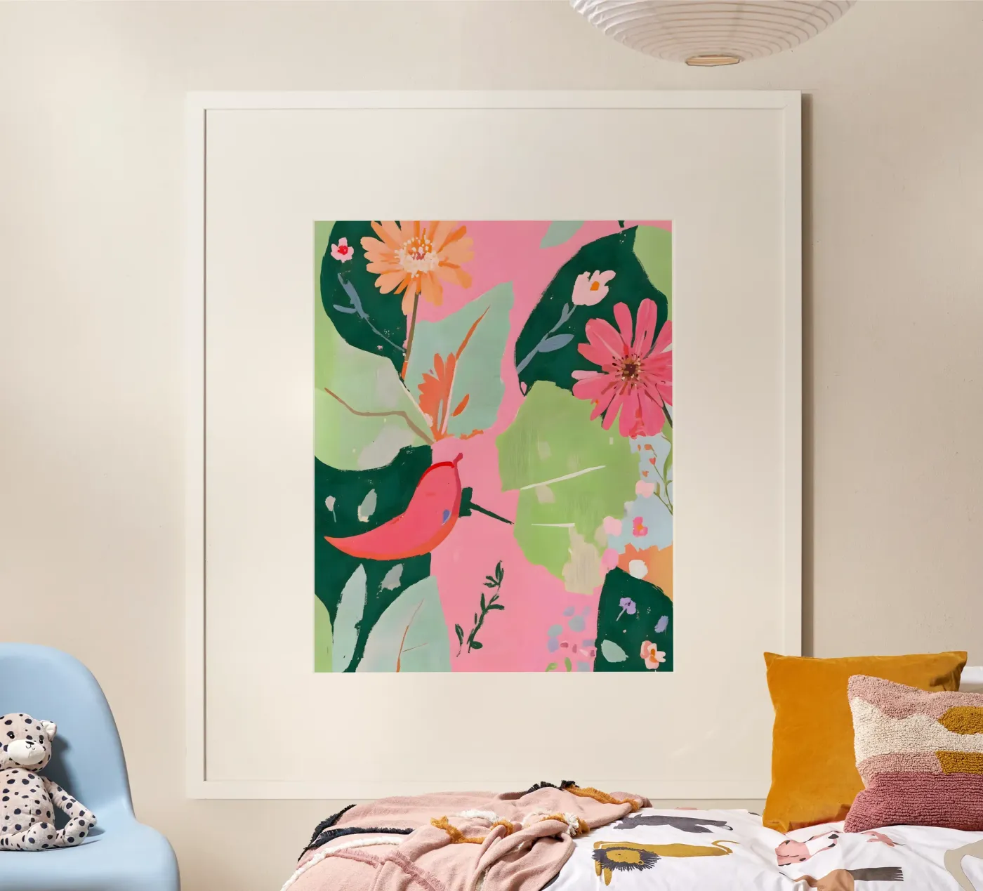 Floreale e peperoncino poster da 83oranges.com