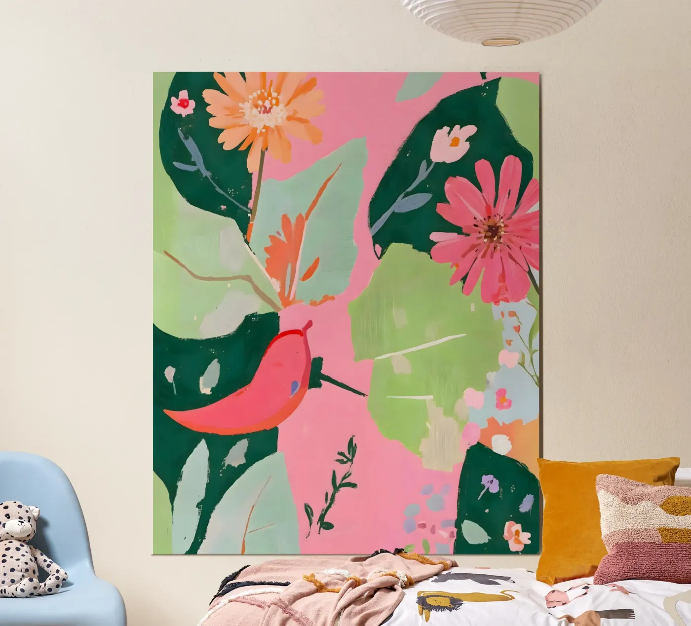 Floreale e peperoncino poster da 83oranges.com