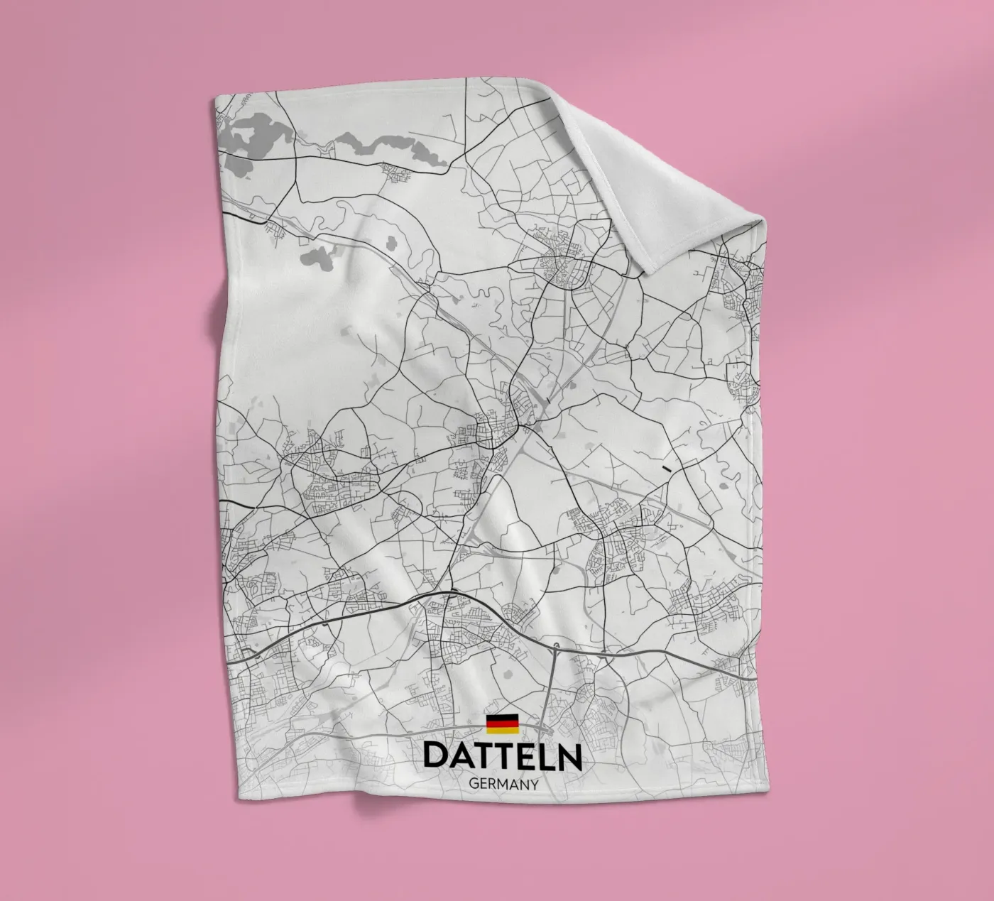 Datteln DE Fleecedecke von Christopher Adams