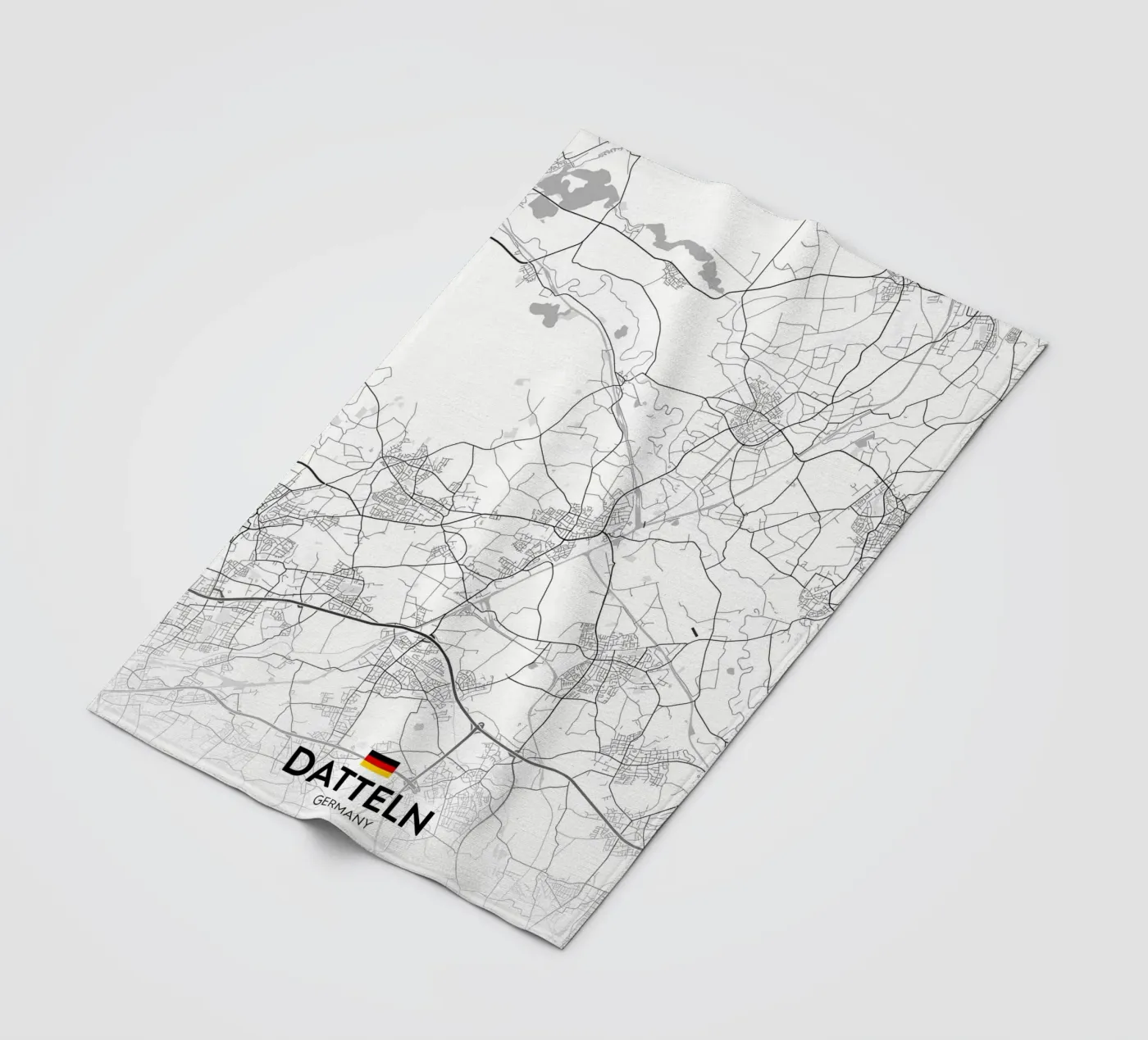 Datteln DE Fleecedecke von Christopher Adams