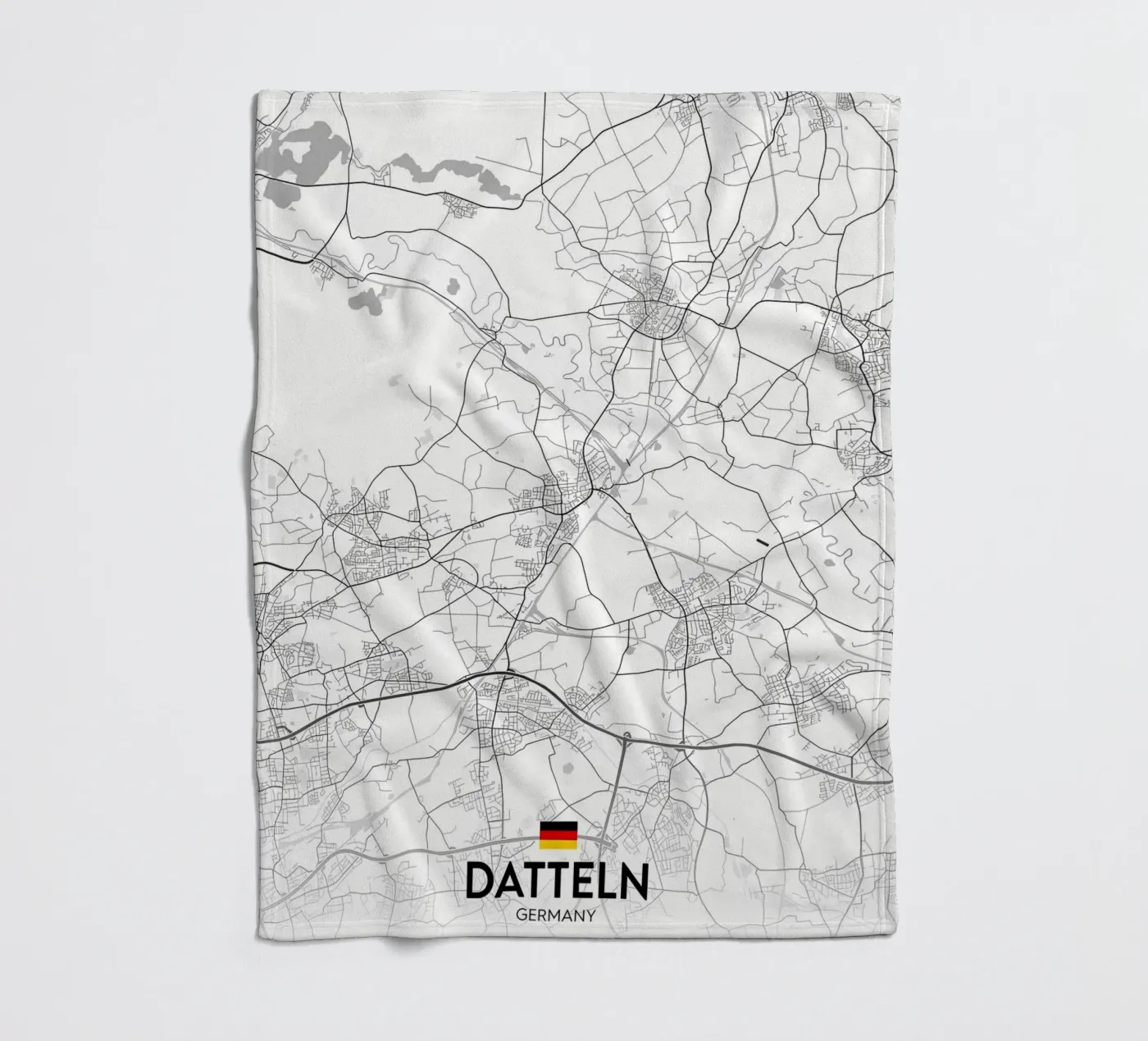 Datteln DE Fleecedecke von Christopher Adams