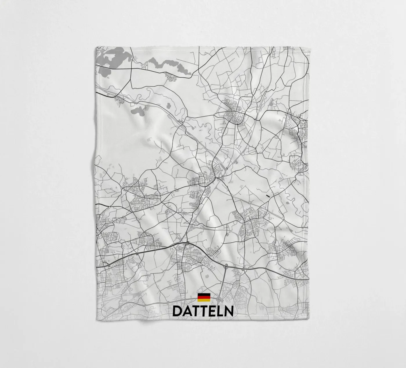 Datteln DE Fleecedecke von Christopher Adams