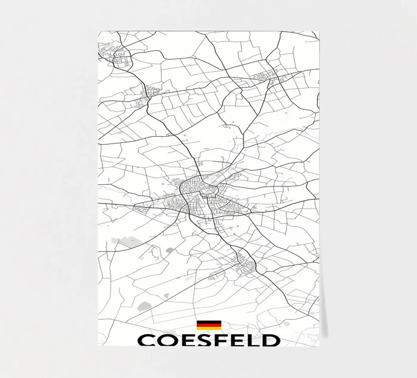 Coesfeld DE sticker sheet by Christopher Adams