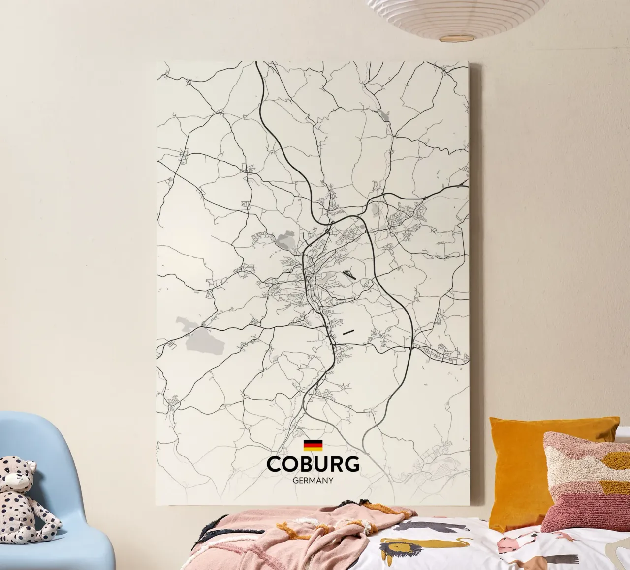 Coburgo DE tela con Cornice a cassetta da Christopher Adams
