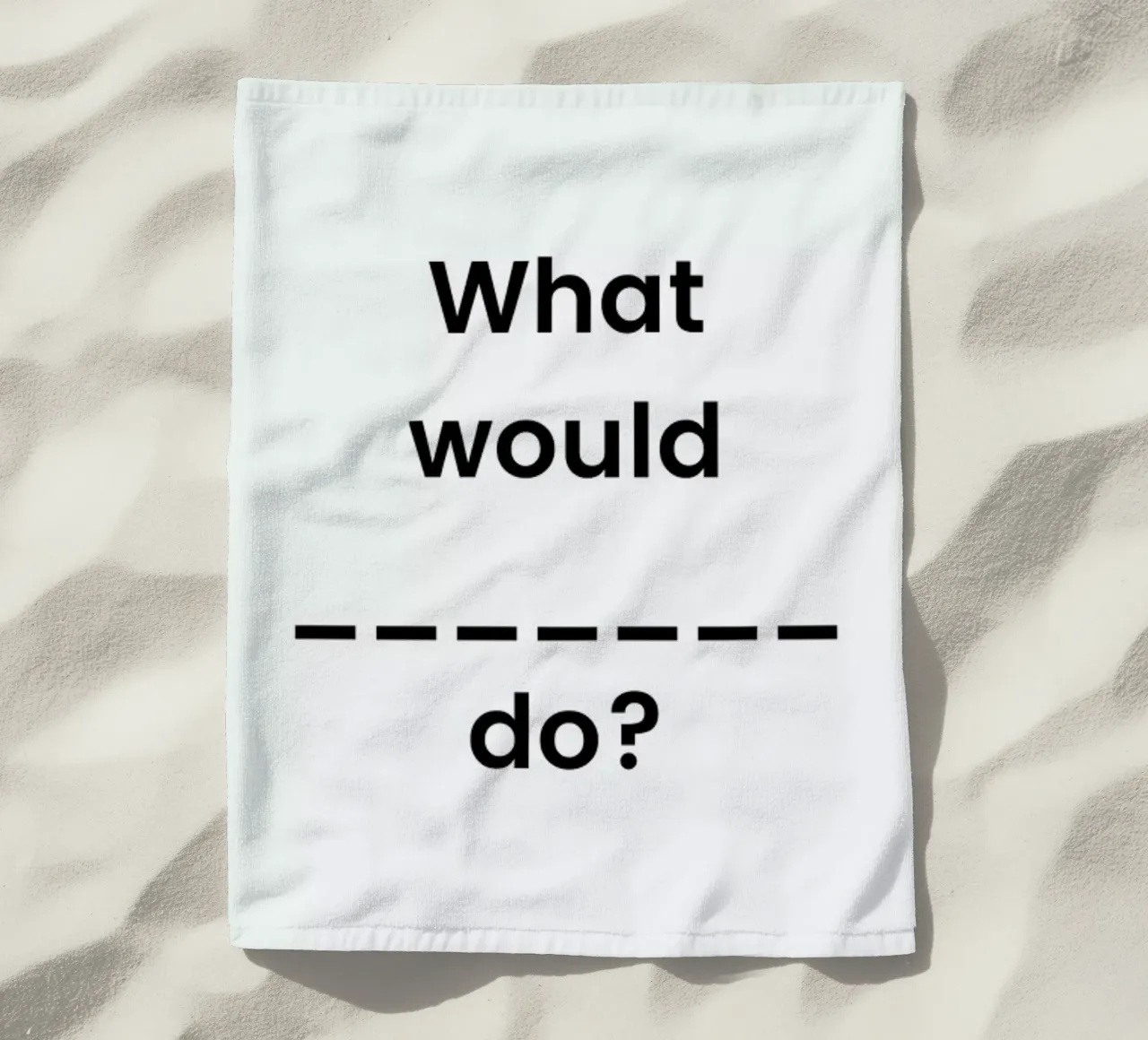 Fill in the Person telo mare da Studio One