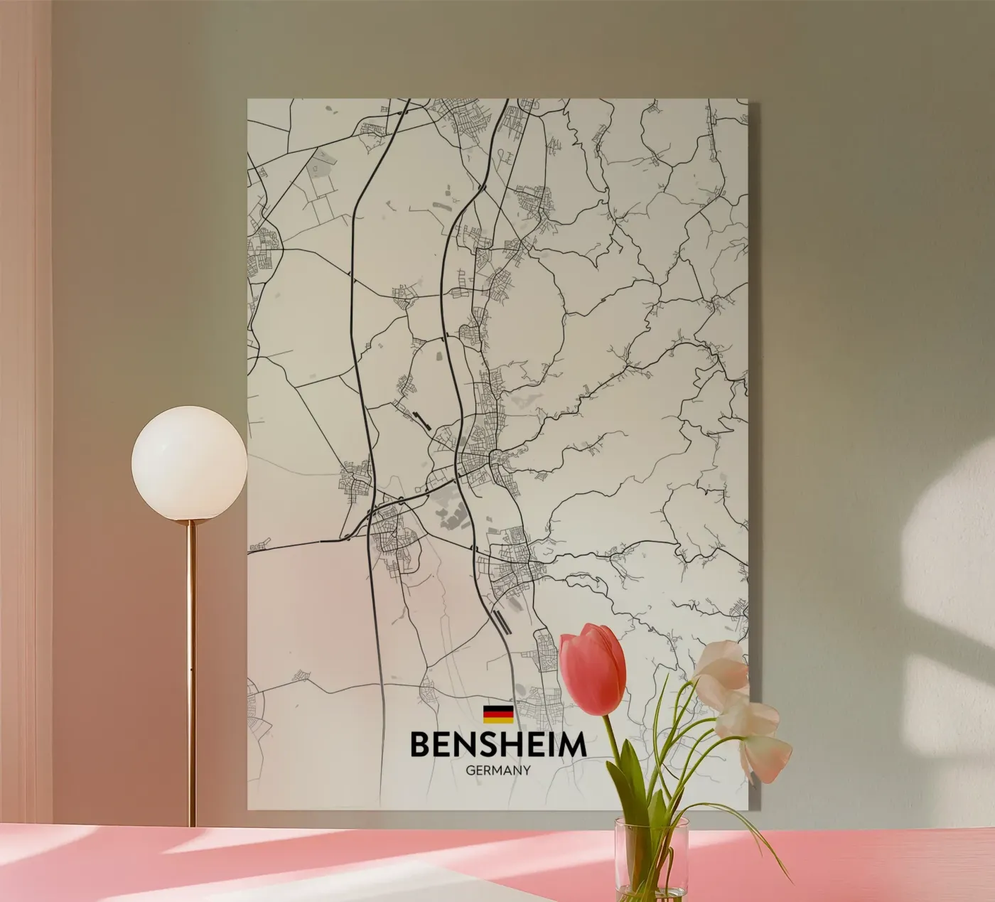 Bensheim DE Acryl-Glas von Christopher Adams