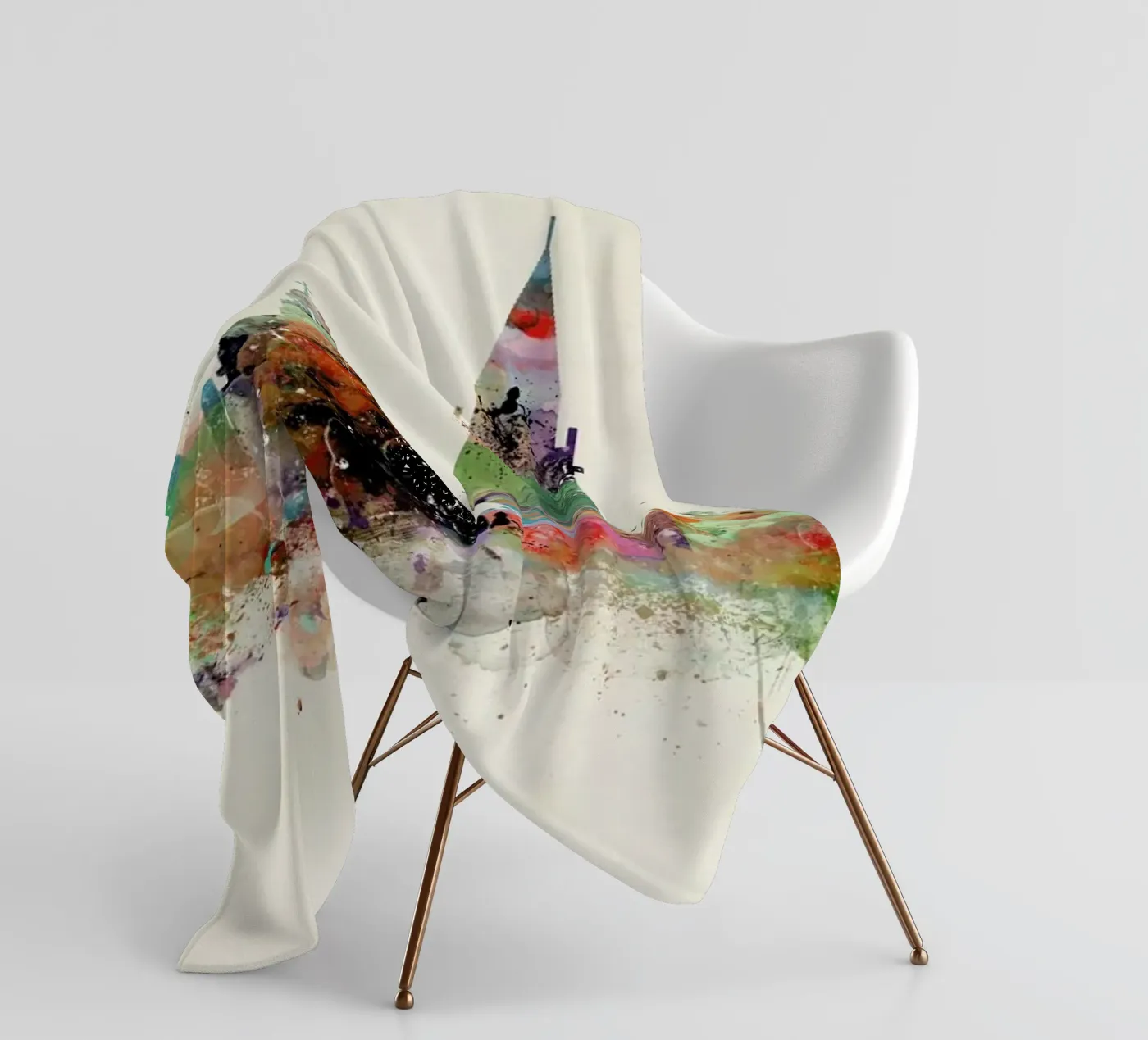 Venice fleecedeken van Brian Buckley