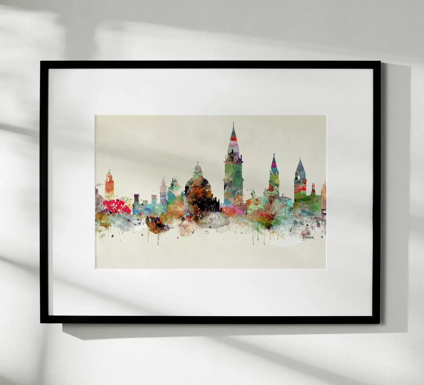 Venice poster by Brian Buckley