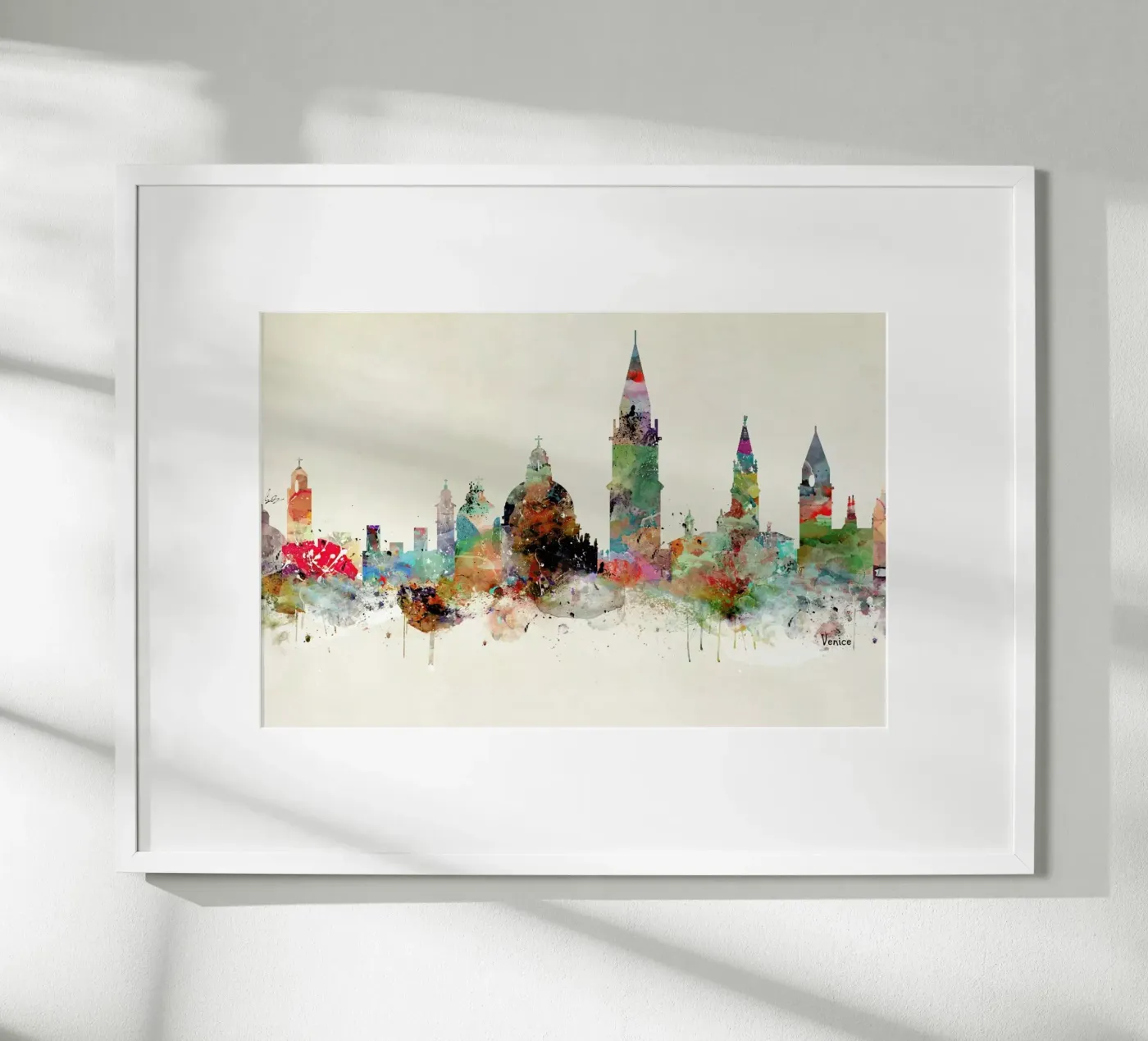 Venice poster by Brian Buckley