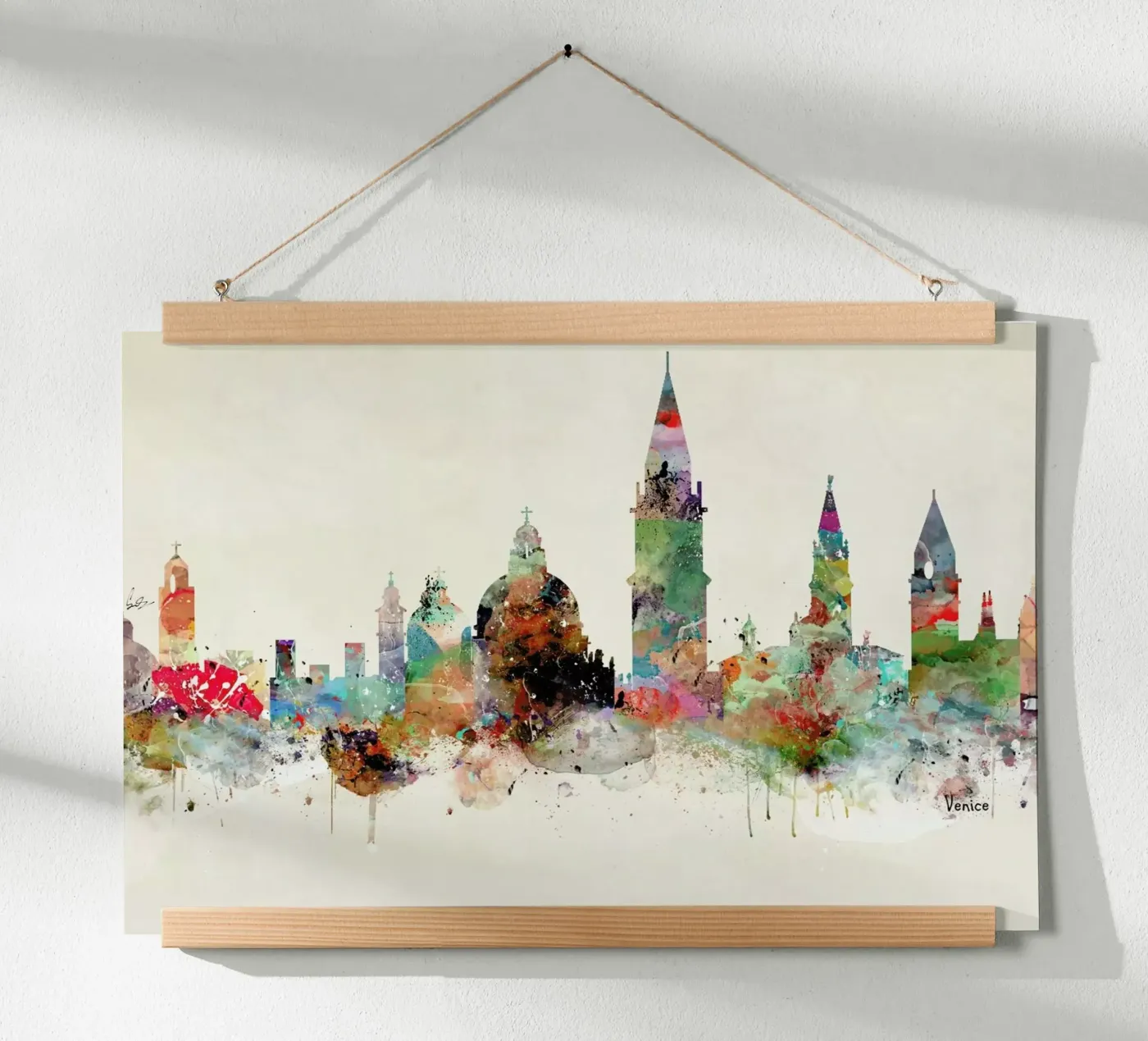 Venice poster by Brian Buckley