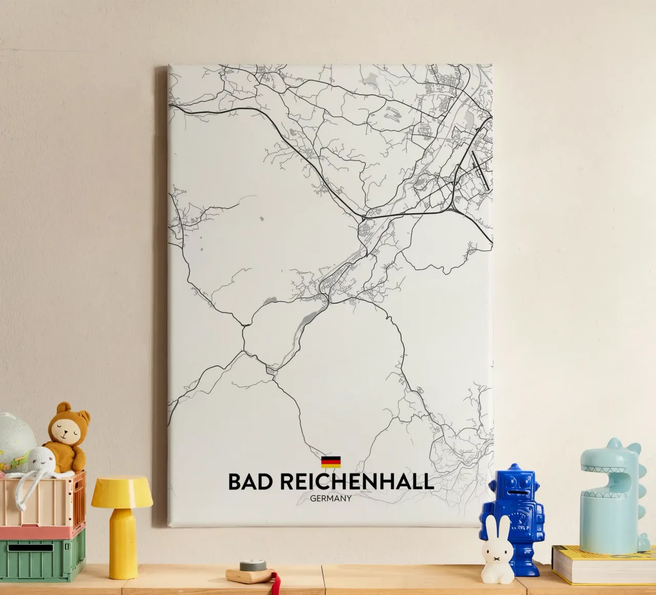 Bad Reichenhall DE tela con Cornice a cassetta da Christopher Adams
