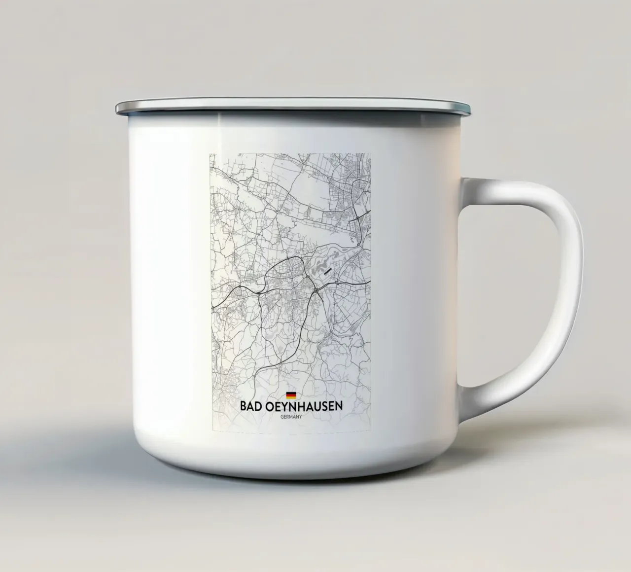 Bad Oeynhausen DE tazza in smalto da Christopher Adams