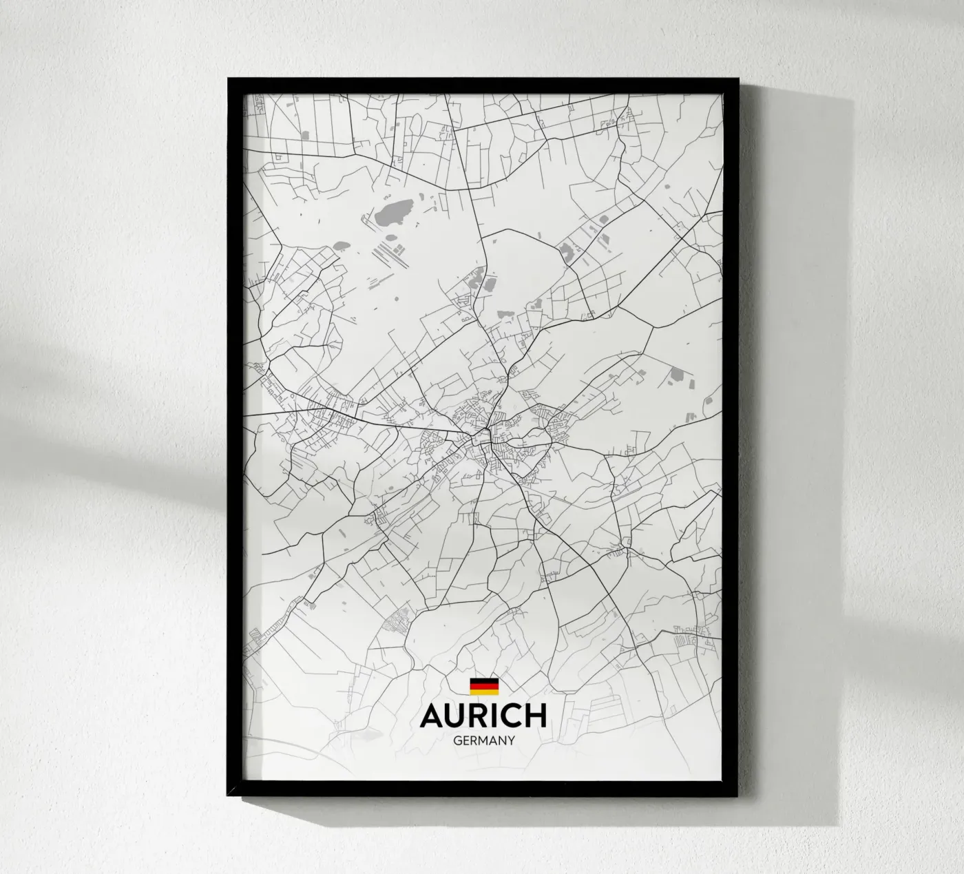 Aurich DE poster by Christopher Adams