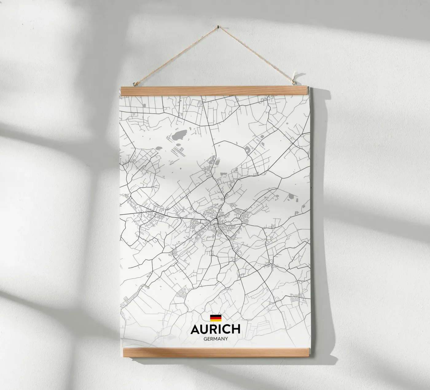 Aurich DE poster by Christopher Adams