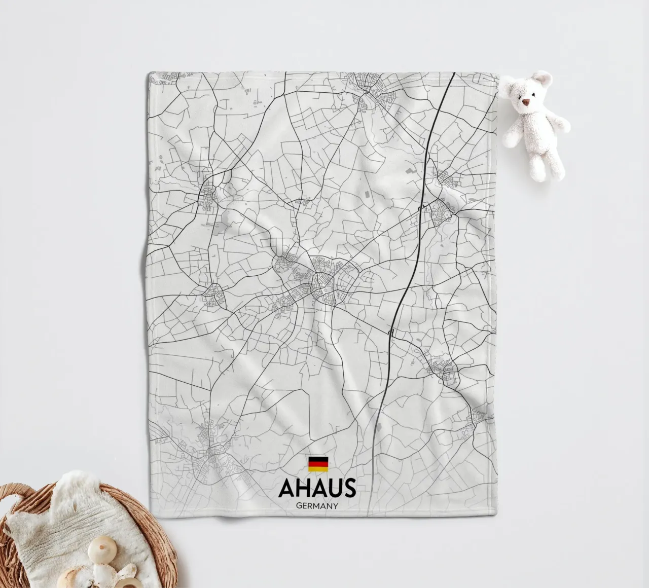 Ahaus DE fleece blanket by Christopher Adams