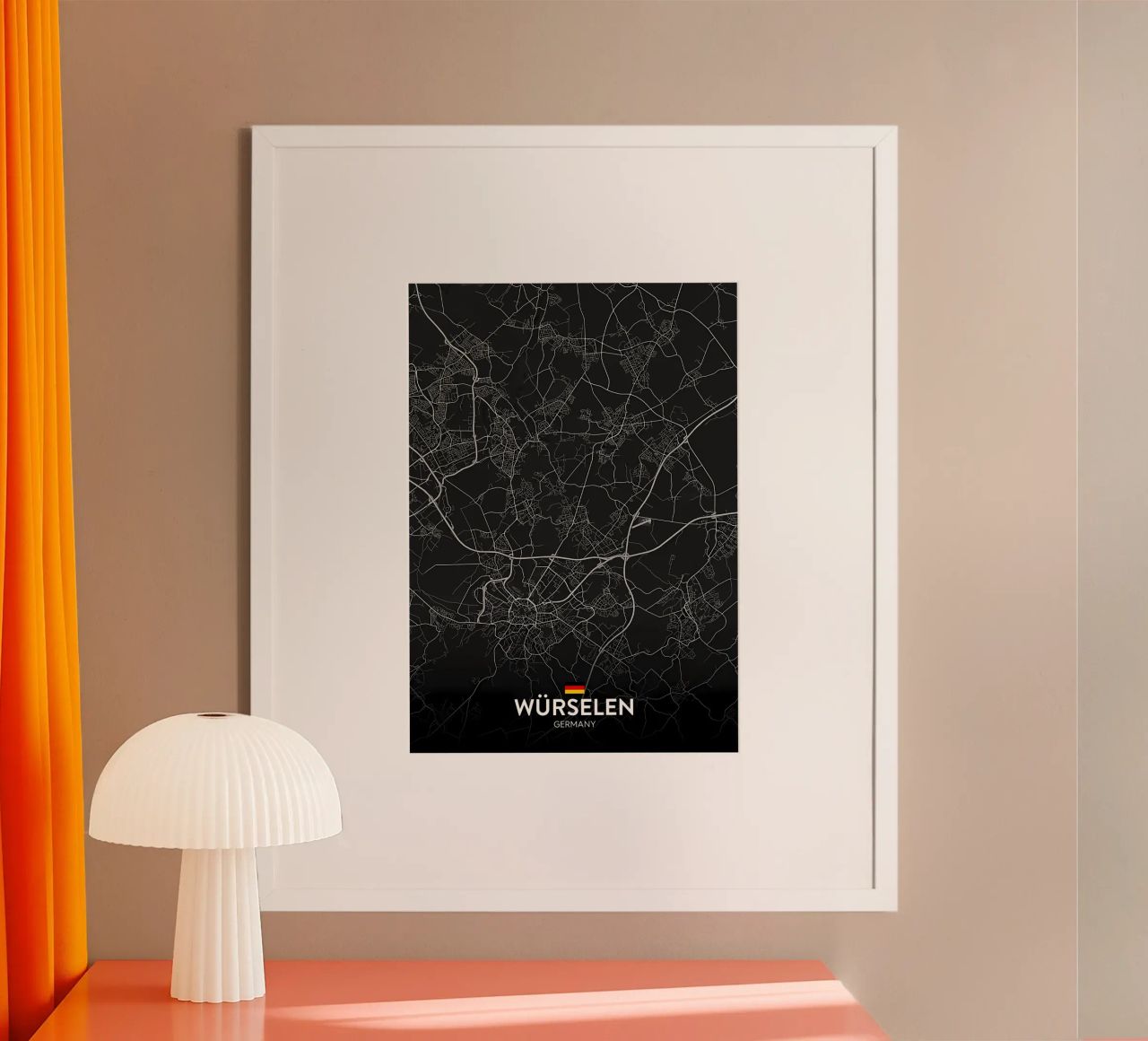 Wurselen DE Poster von Christopher Adams