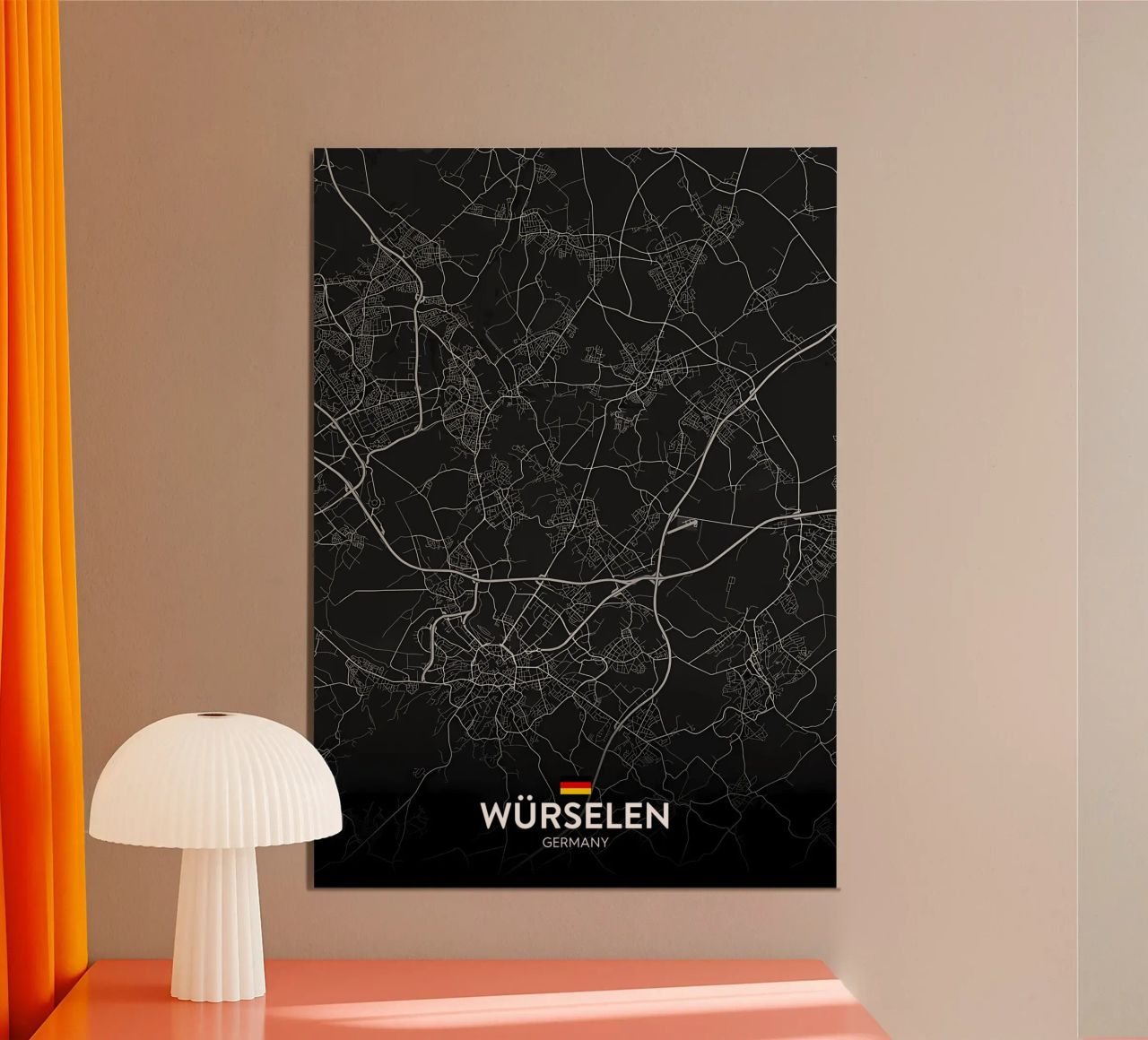 Wurselen DE Poster von Christopher Adams