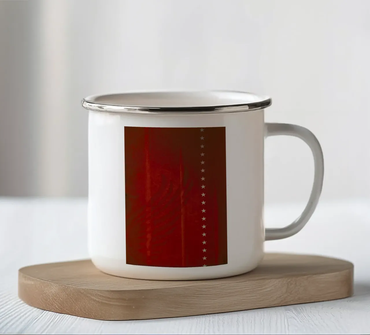 Liverpool tazza in smalto da David Curry