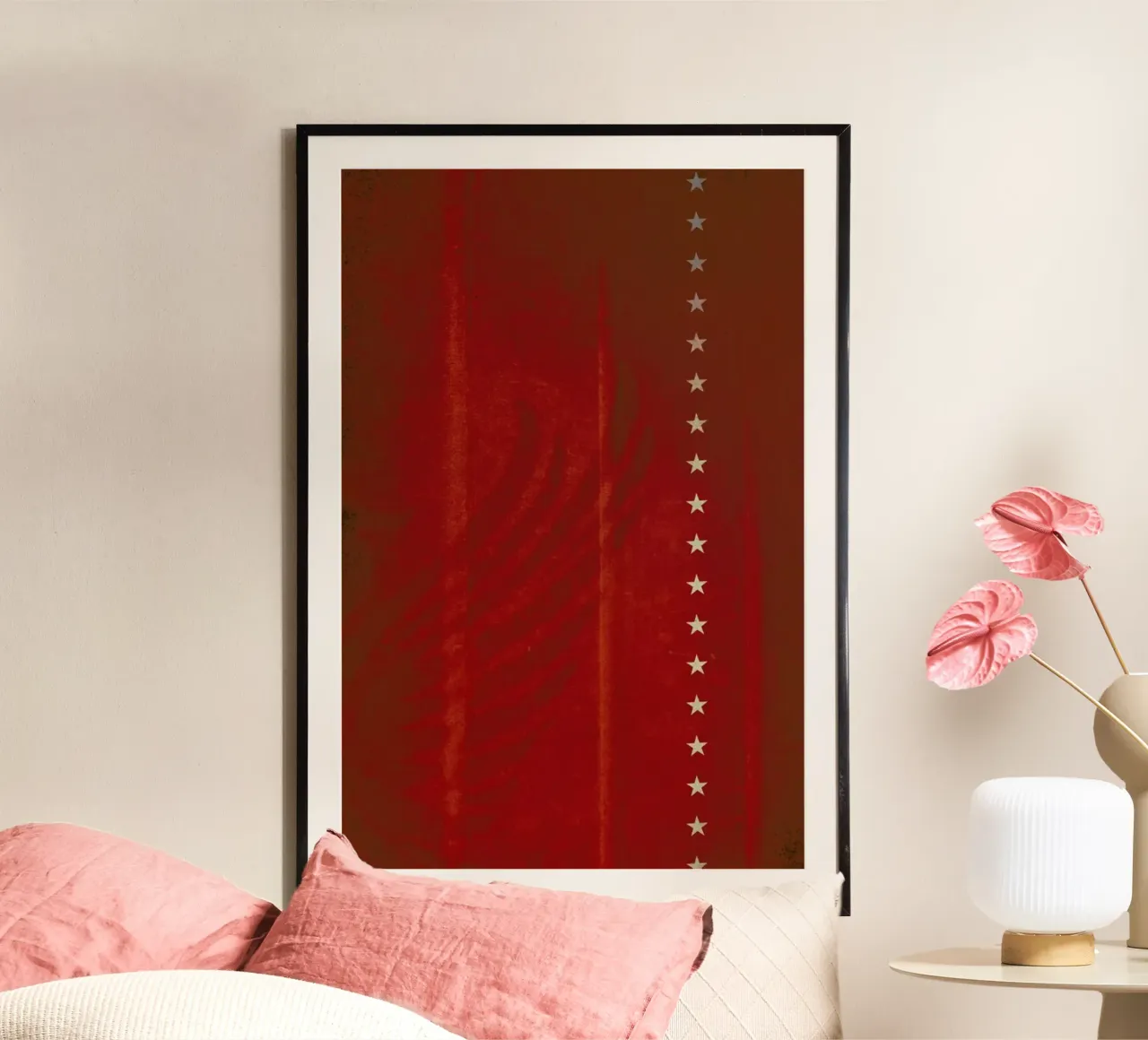 Liverpool poster con telaio in plastica da David Curry