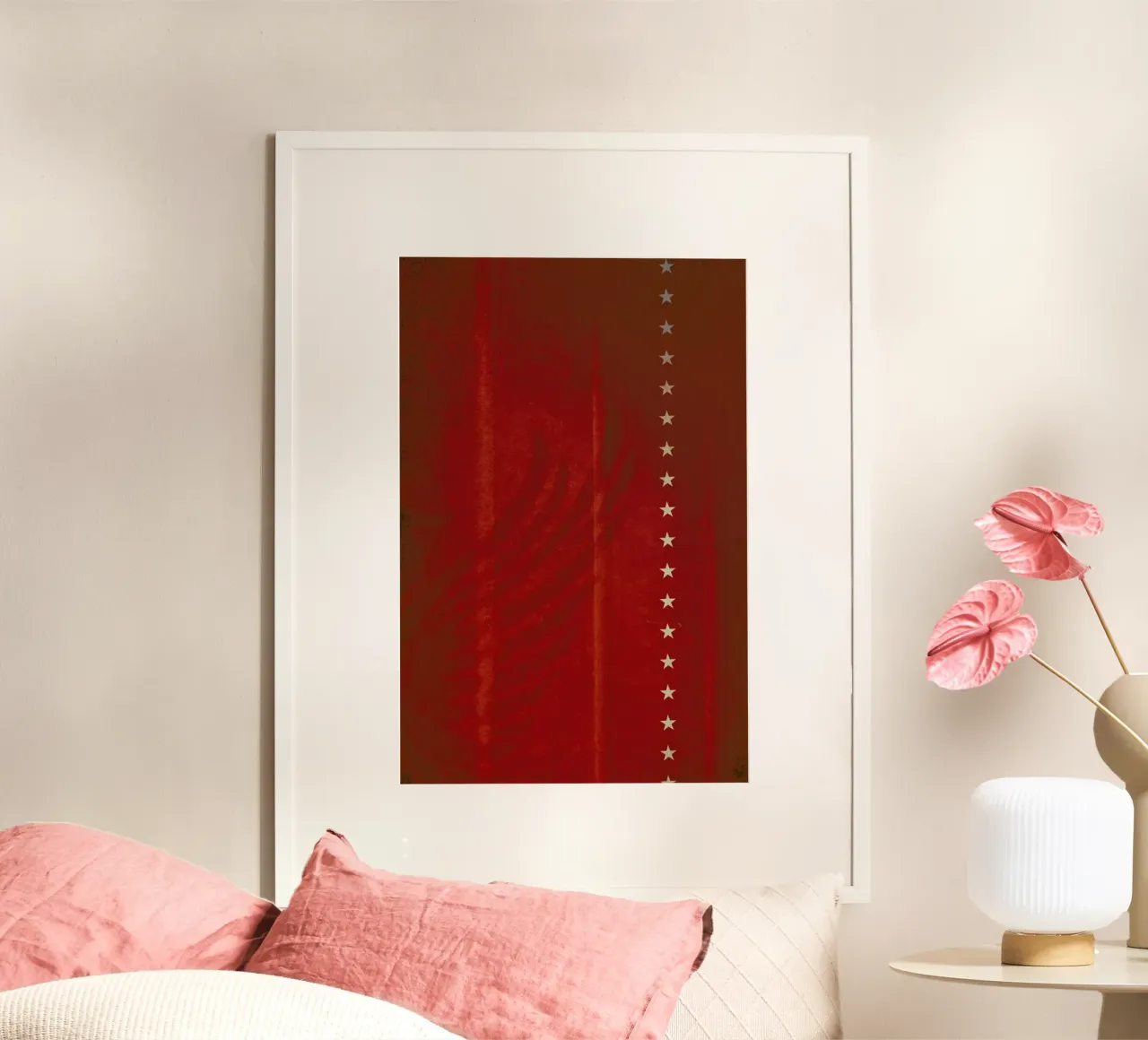 Liverpool poster con telaio in plastica da David Curry