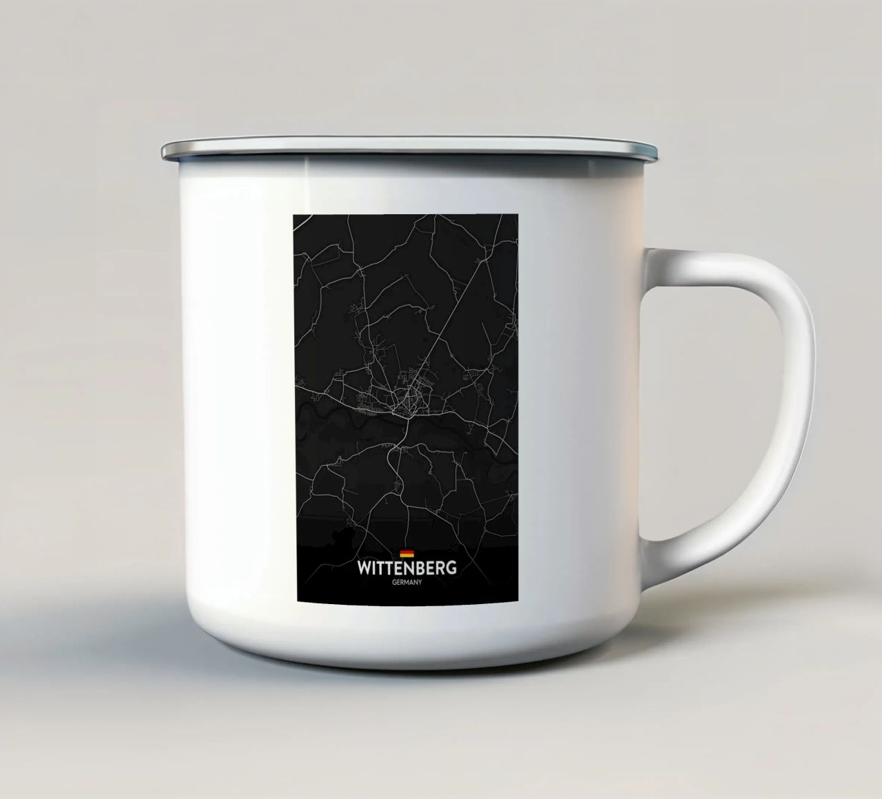 Wittenberg DE tazza in smalto da Christopher Adams
