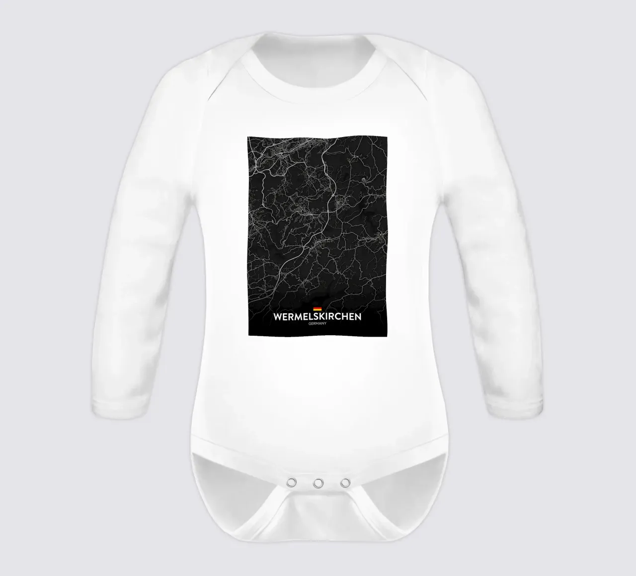 Wermelskirchen DE Langarm Babybody von Christopher Adams