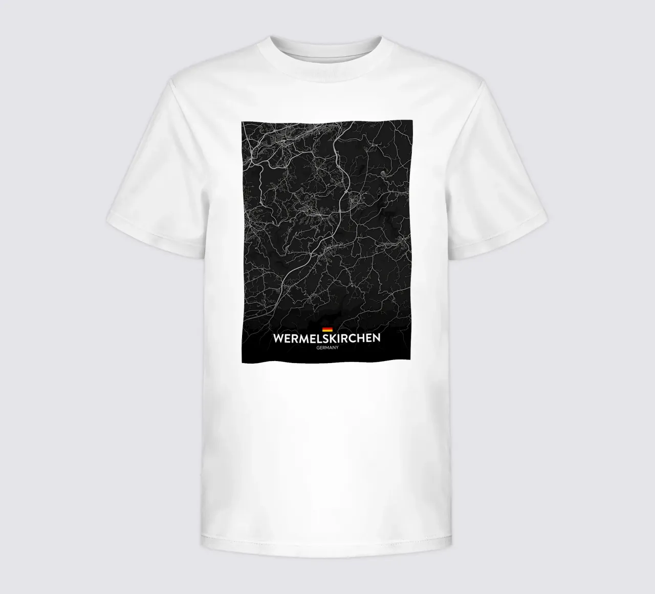 Wermelskirchen DE kids t-shirt by Christopher Adams