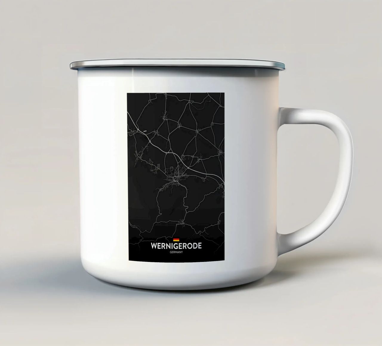 Wernigerode DE tazza in smalto da Christopher Adams