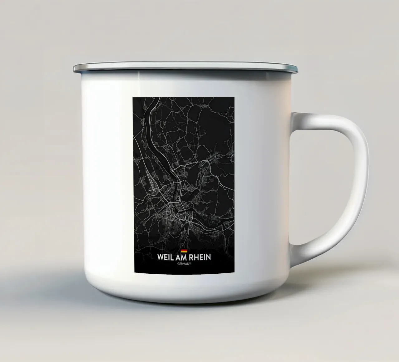 Weil am Rhein DE tazza in smalto da Christopher Adams