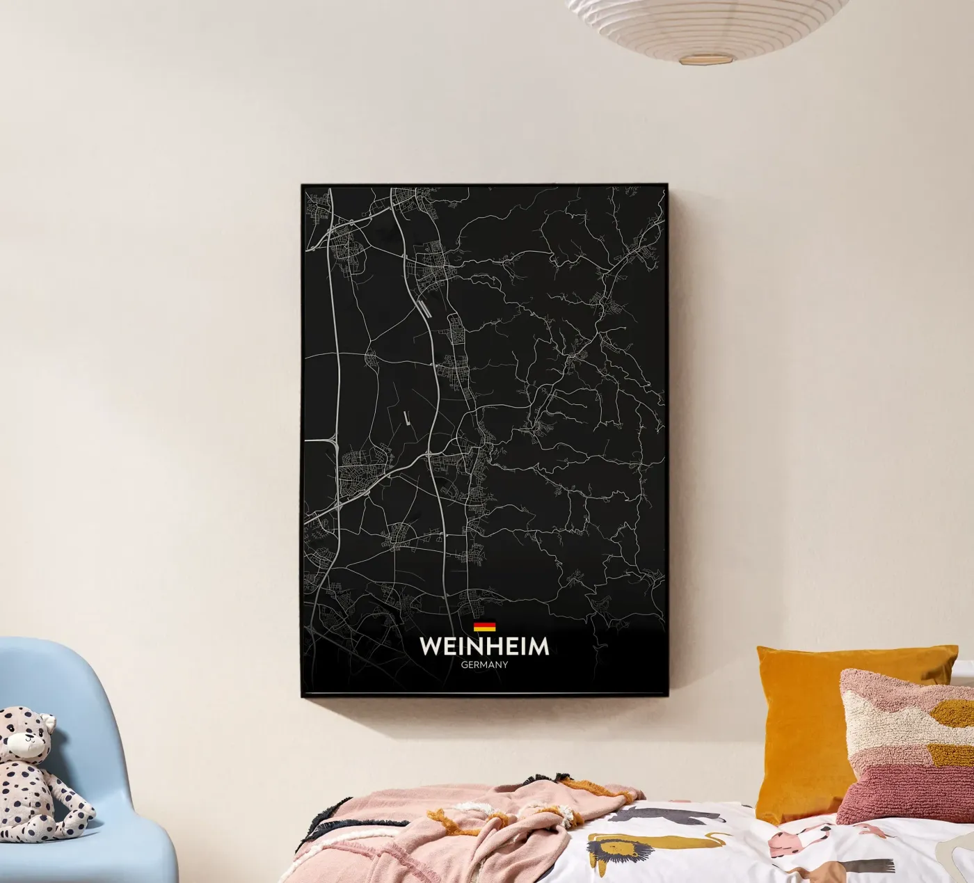 Weinheim DE acryl van Christopher Adams