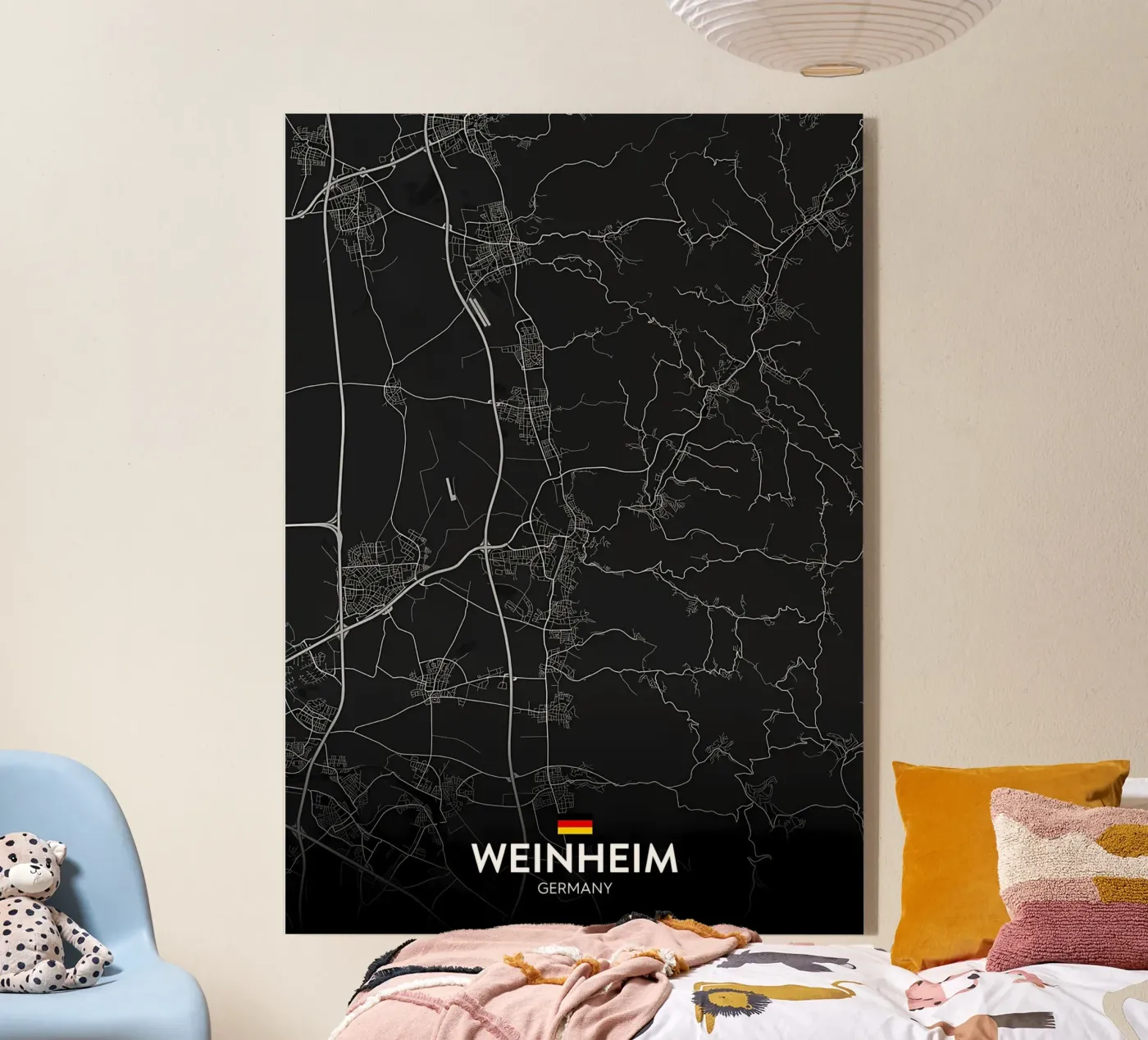 Weinheim DE acryl van Christopher Adams