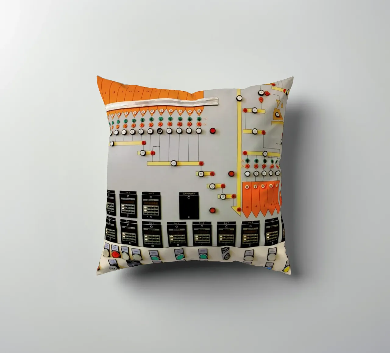 Berlin Serie 2 decorative cushion by Marc Schulthess