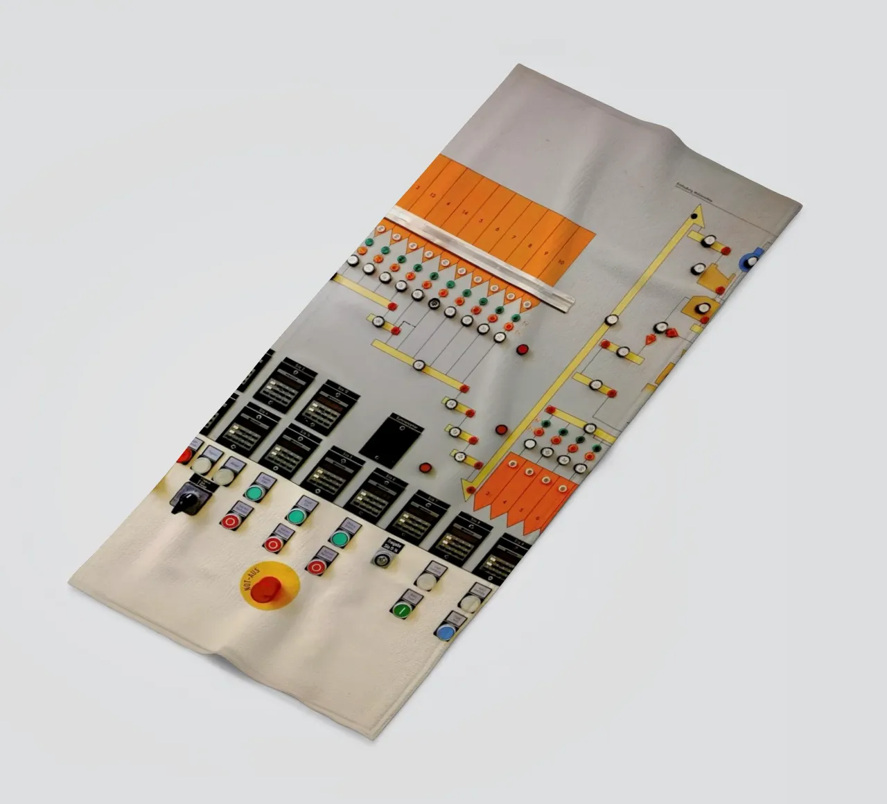 Berlin Serie 2 beach towel by Marc Schulthess
