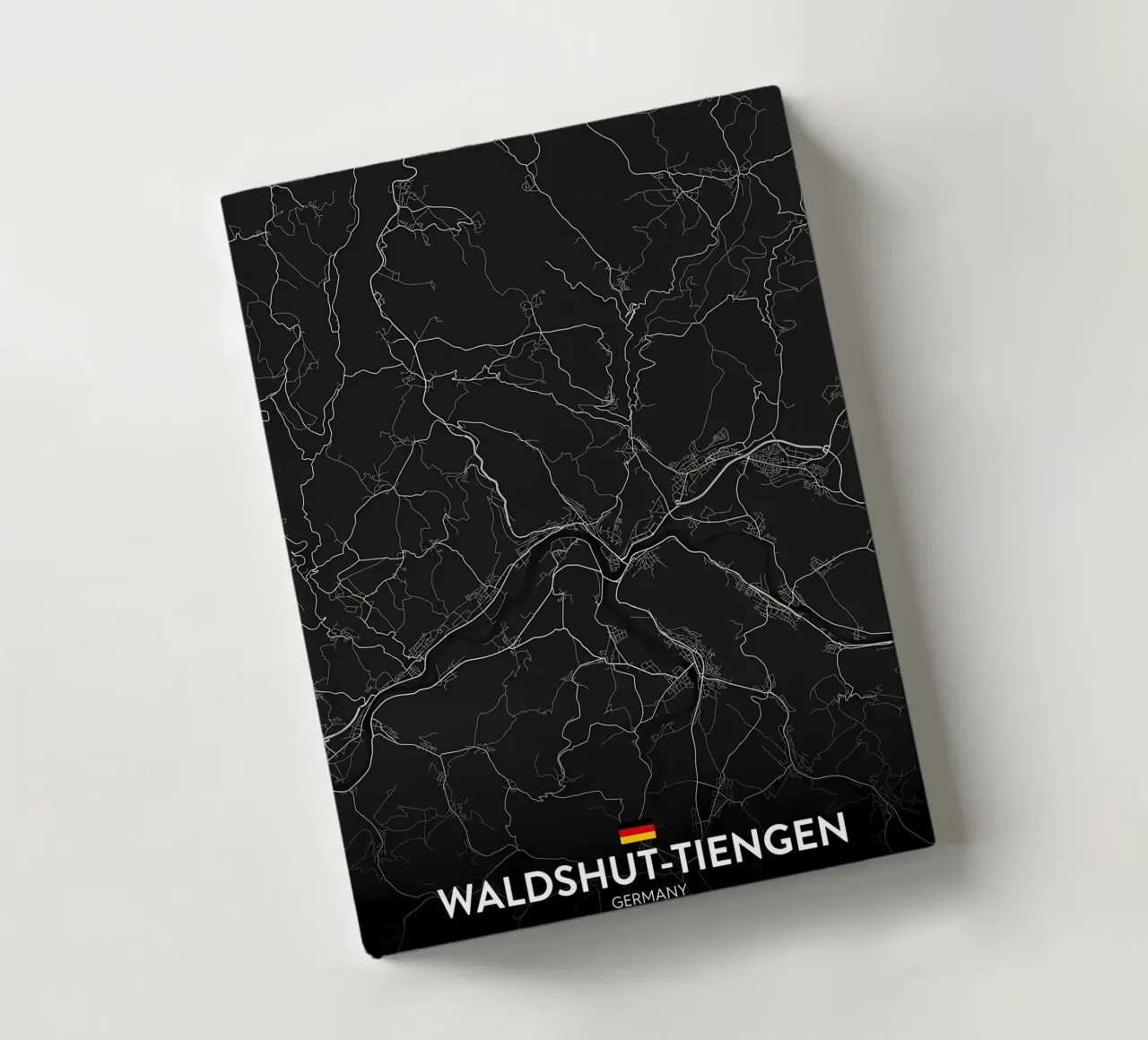 Waldshut Tiengen DE notitieboek van Christopher Adams