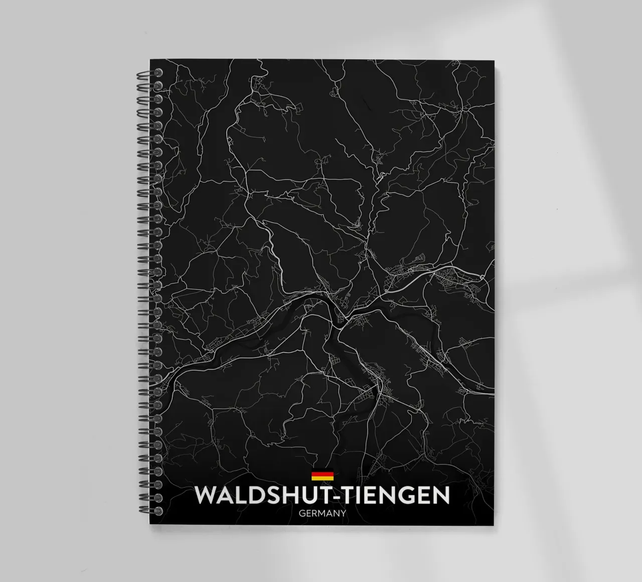 Waldshut Tiengen DE spiral notebook by Christopher Adams