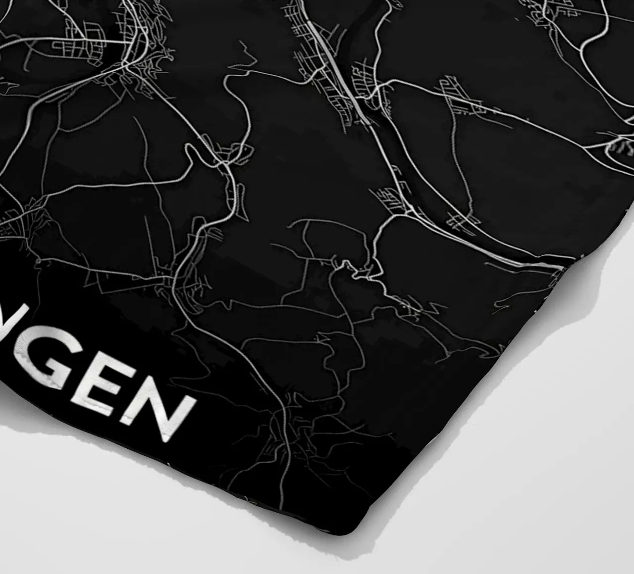Waldshut Tiengen DE fleece blanket by Christopher Adams