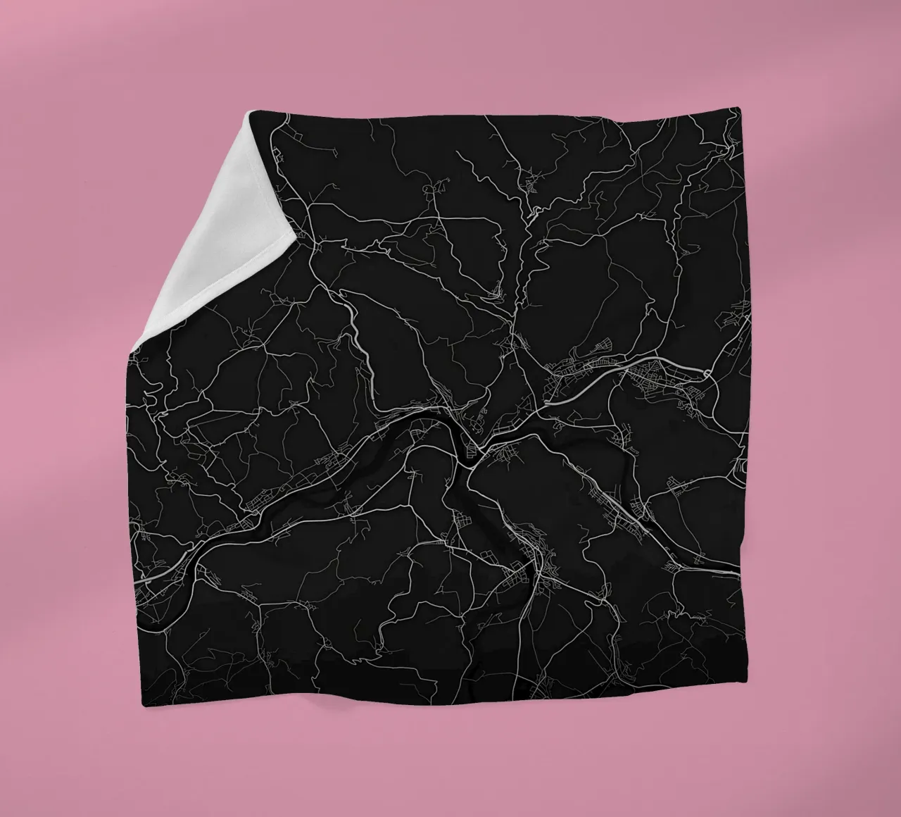 Waldshut Tiengen DE fleece blanket by Christopher Adams