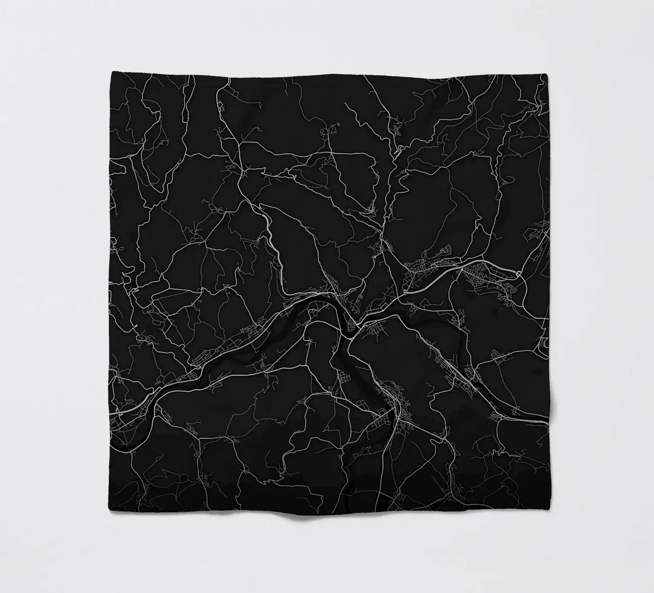 Waldshut Tiengen DE fleece blanket by Christopher Adams