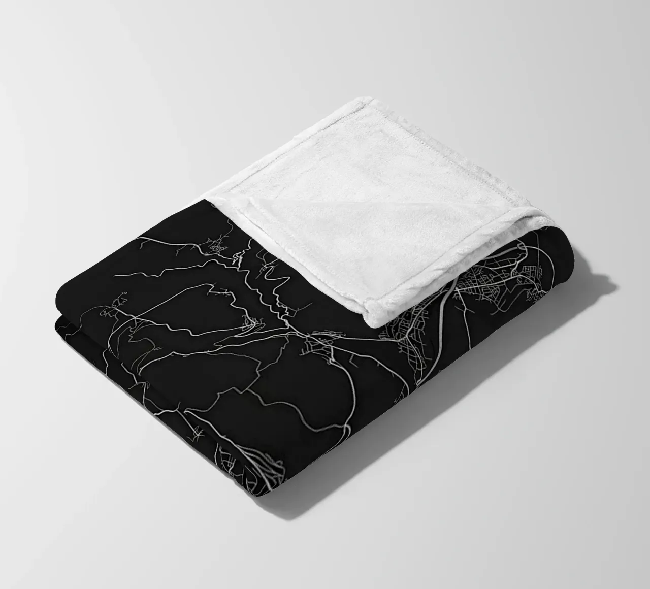 Waldshut Tiengen DE fleece blanket by Christopher Adams