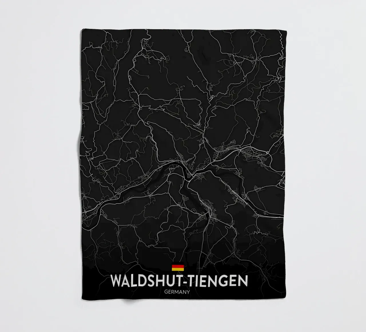 Waldshut Tiengen DE fleece blanket by Christopher Adams