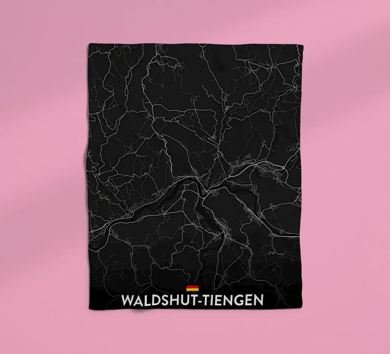 Waldshut Tiengen DE fleece blanket by Christopher Adams