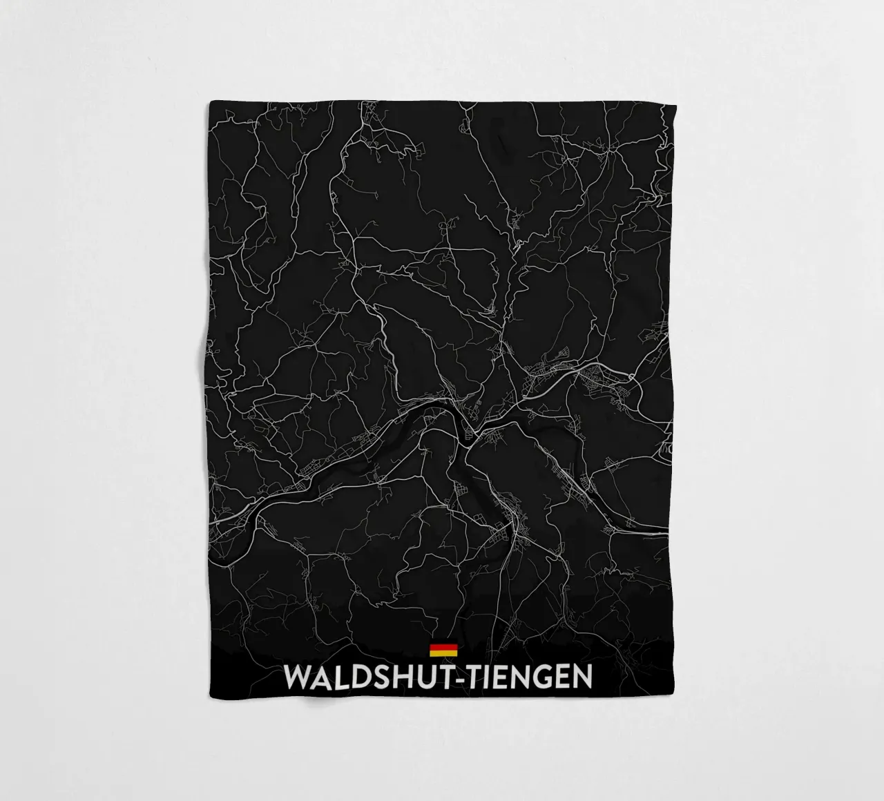 Waldshut Tiengen DE fleece blanket by Christopher Adams